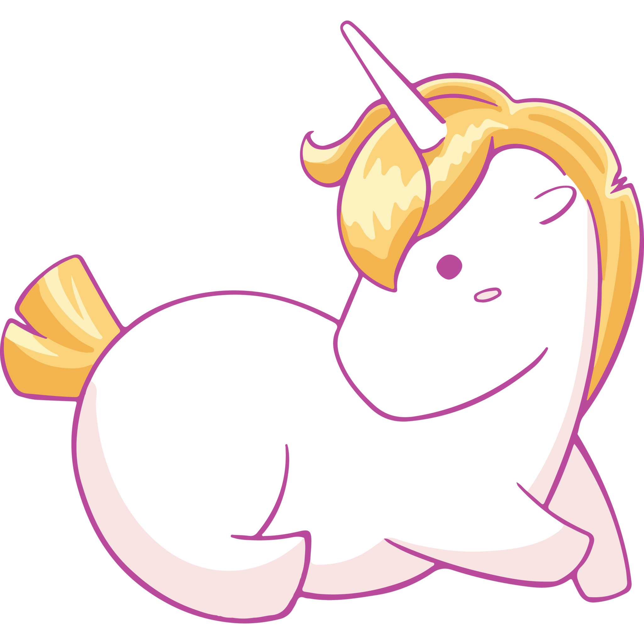Yellow Unicorn