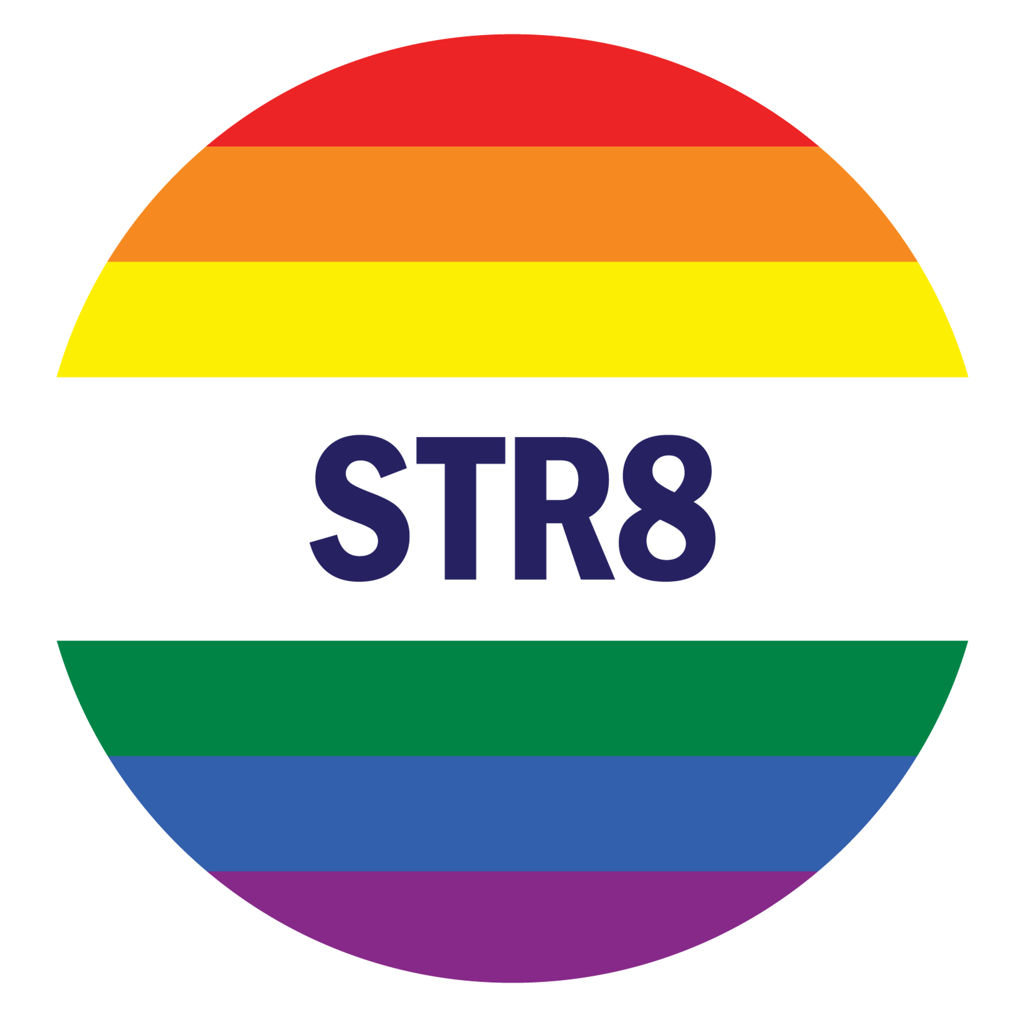Rainbow Str8 Pride