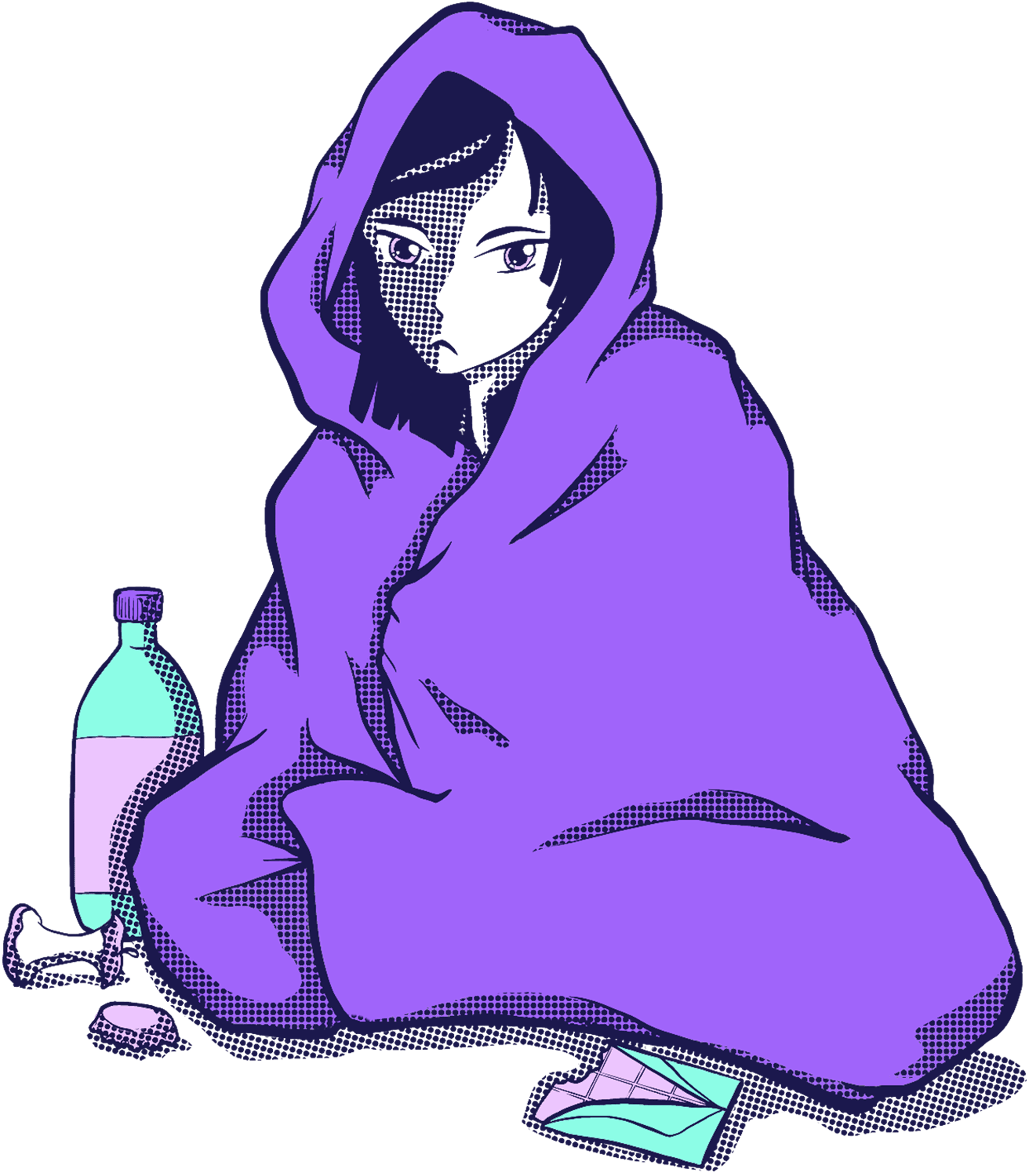 Blanket Lady 2