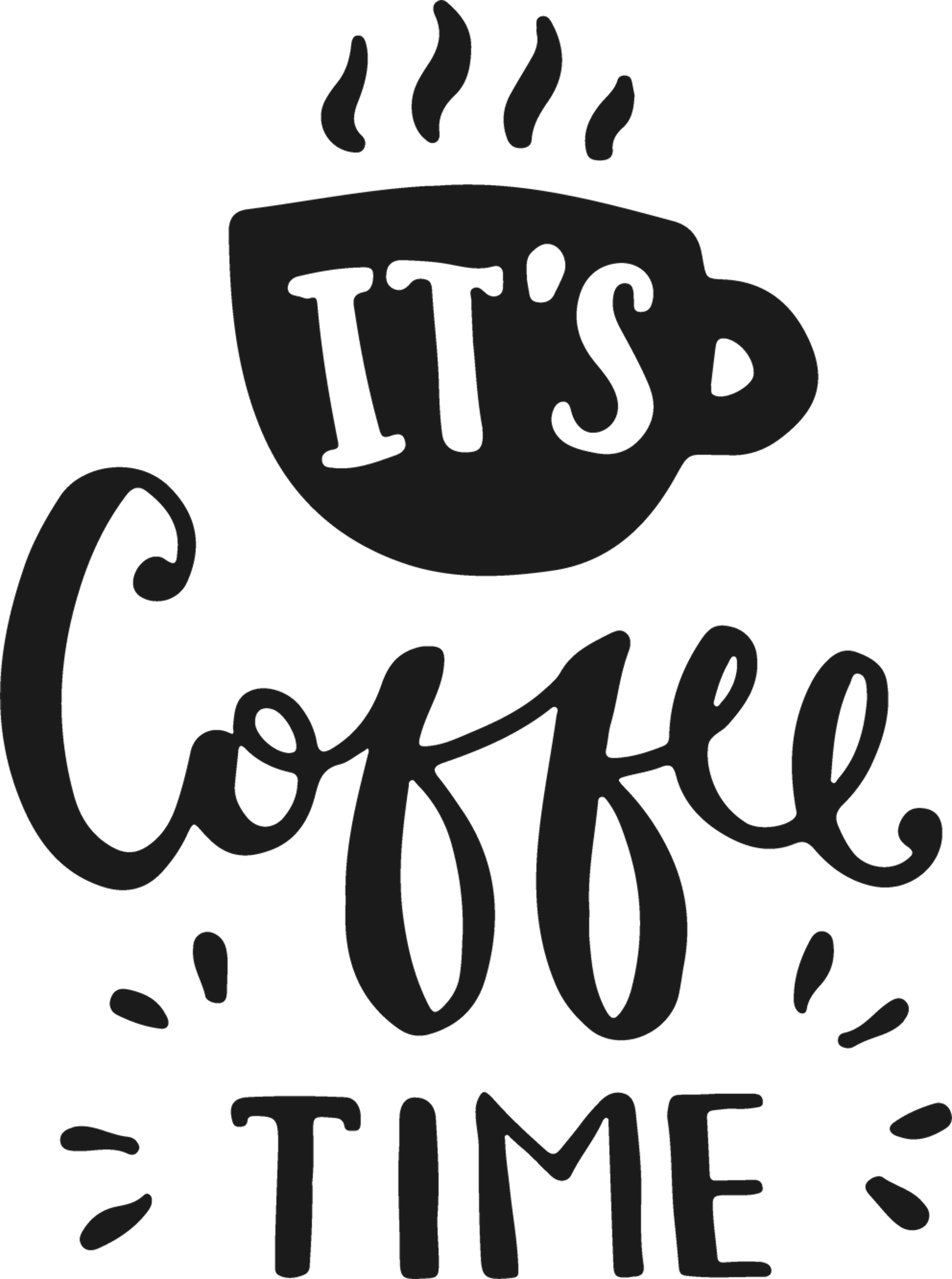 It's coffee time