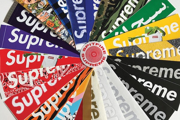 Supreme stickers