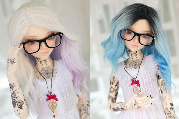 Dolls with tattoos temporary tattoos