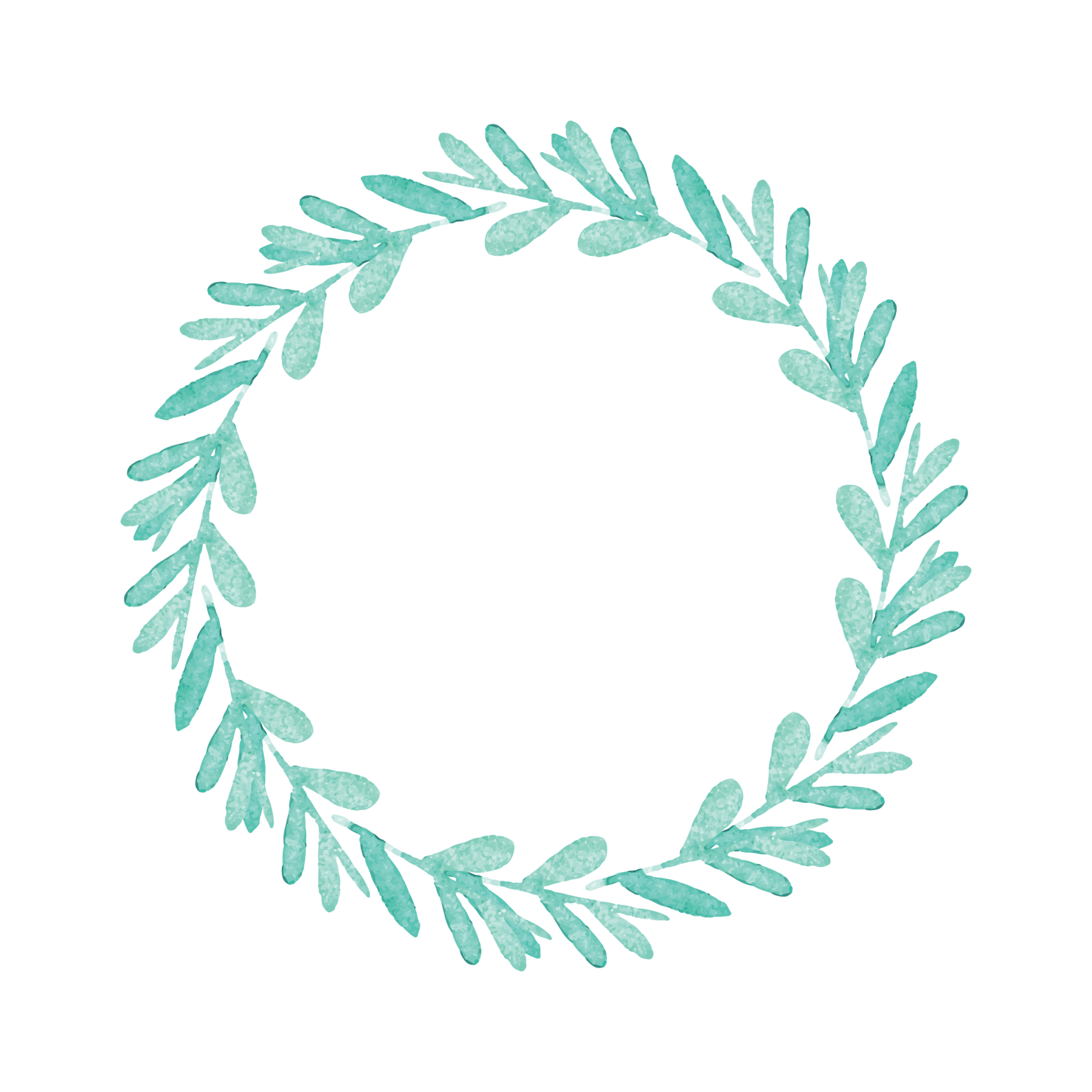 Seafoam Green Wreath