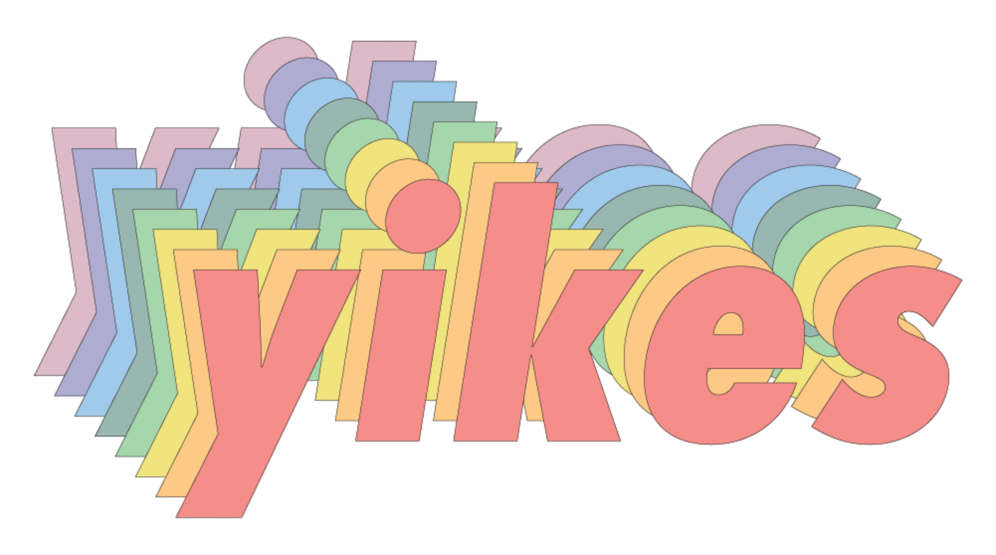 Yikes Rainbow