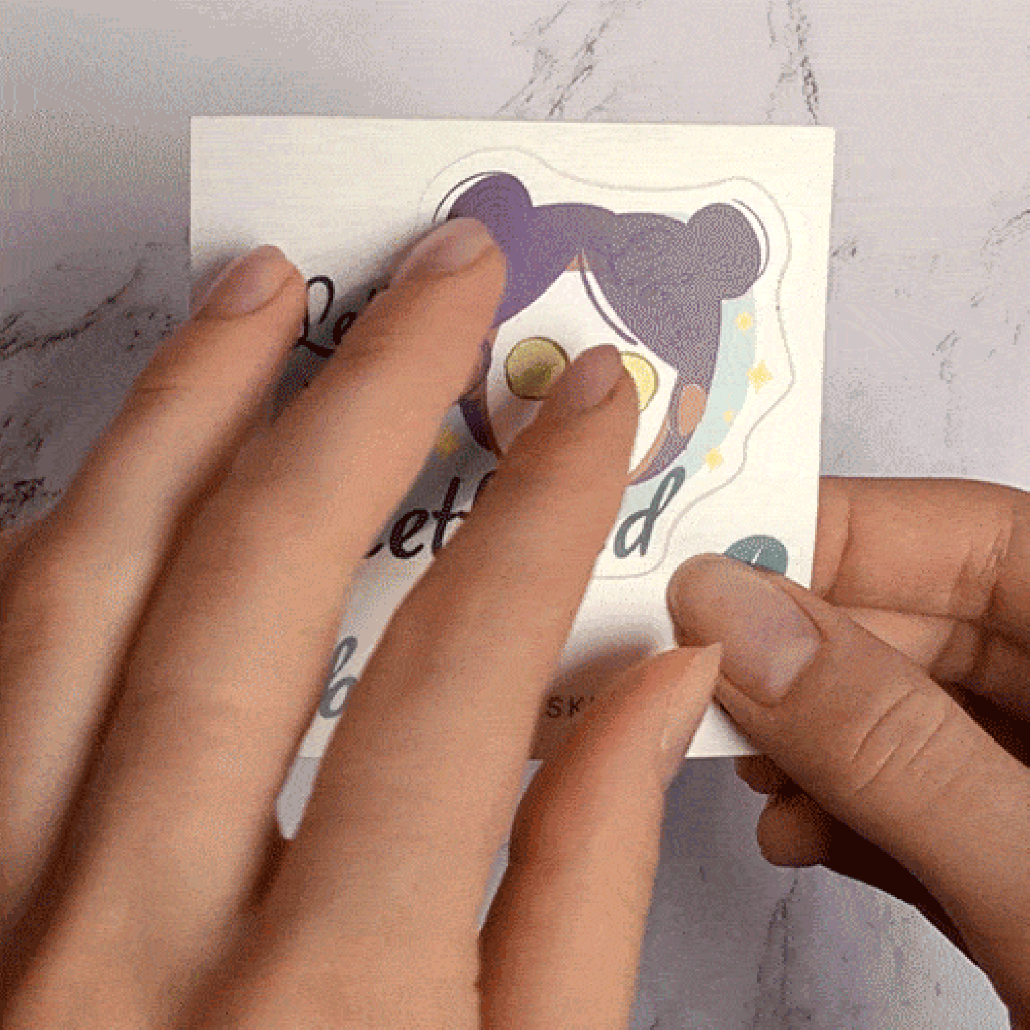 Matte Kiss-Cut Sticker Singles