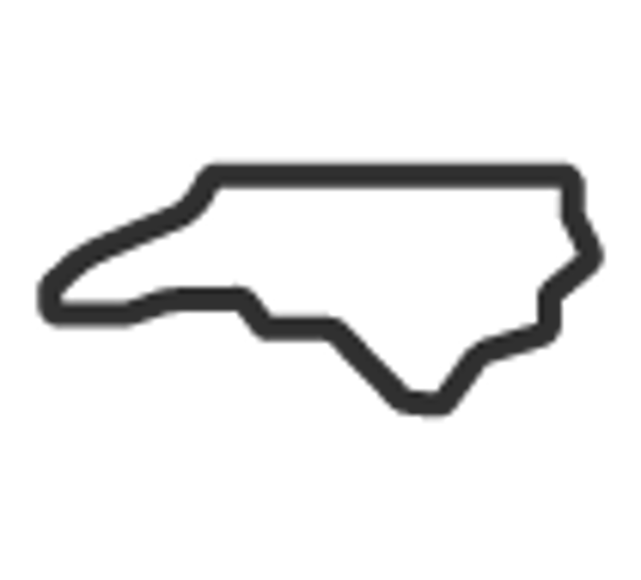 USA North Carolina State Template 