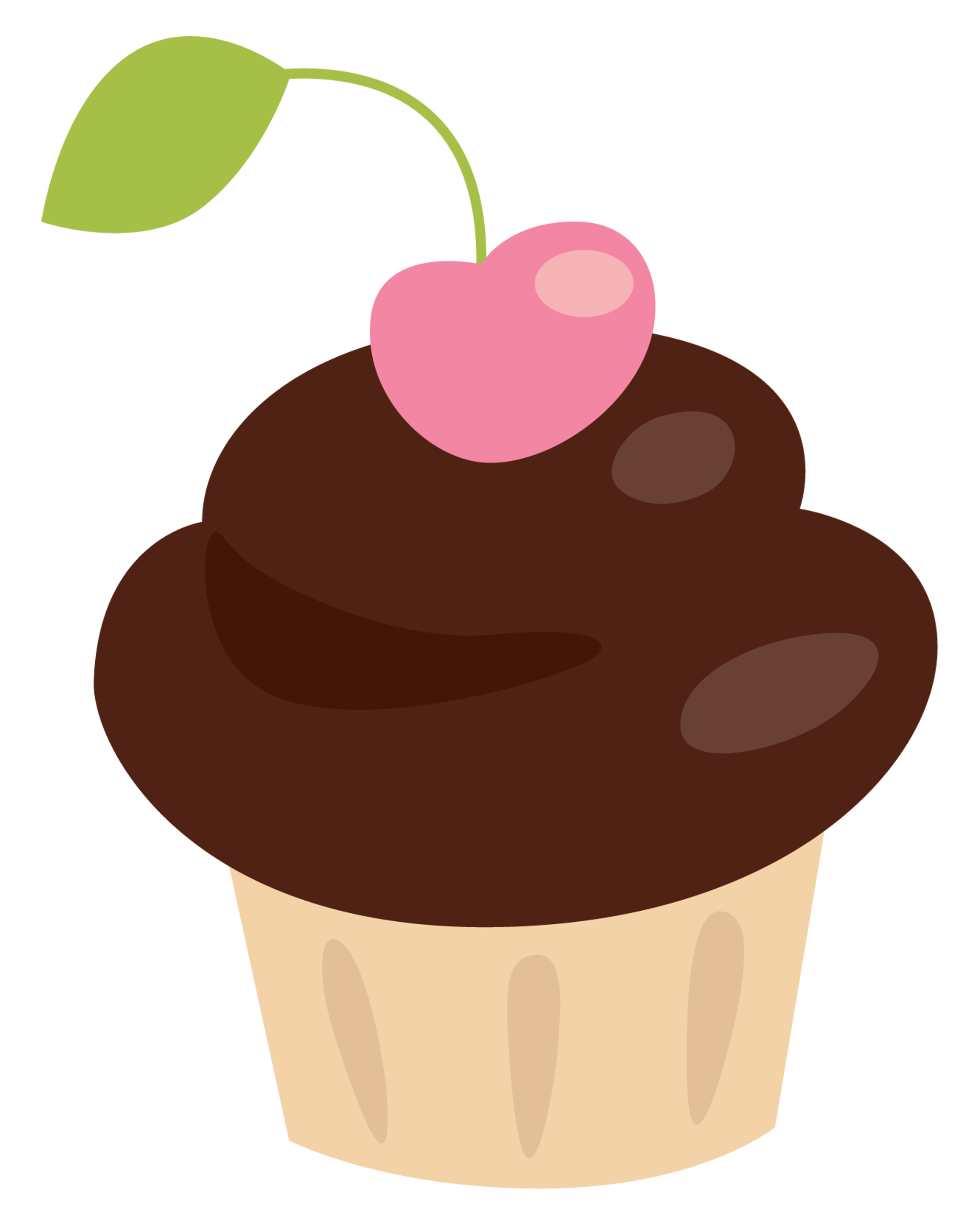Chocolate Cherry Cupcake