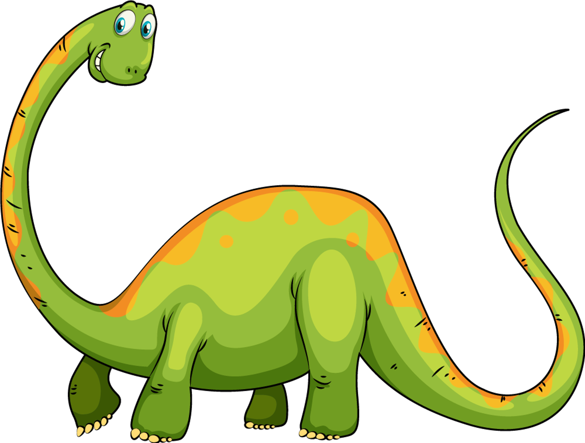 Spotted Brontosaurus Dinosaur