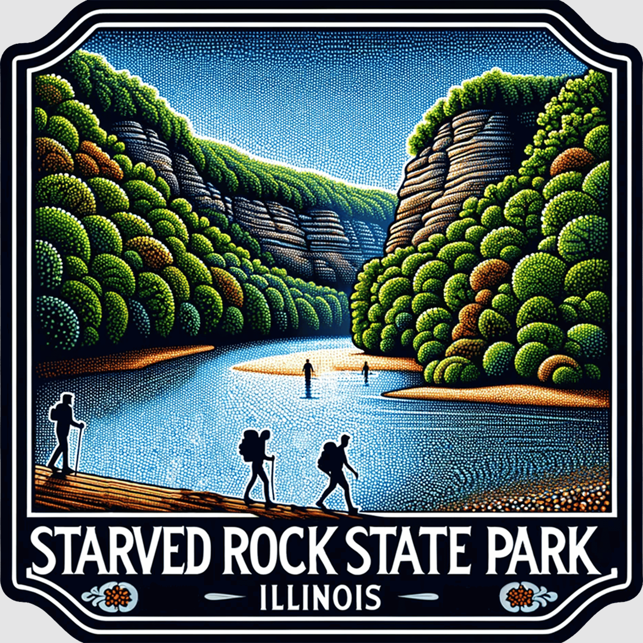 Illinois, Starved Rock State Park