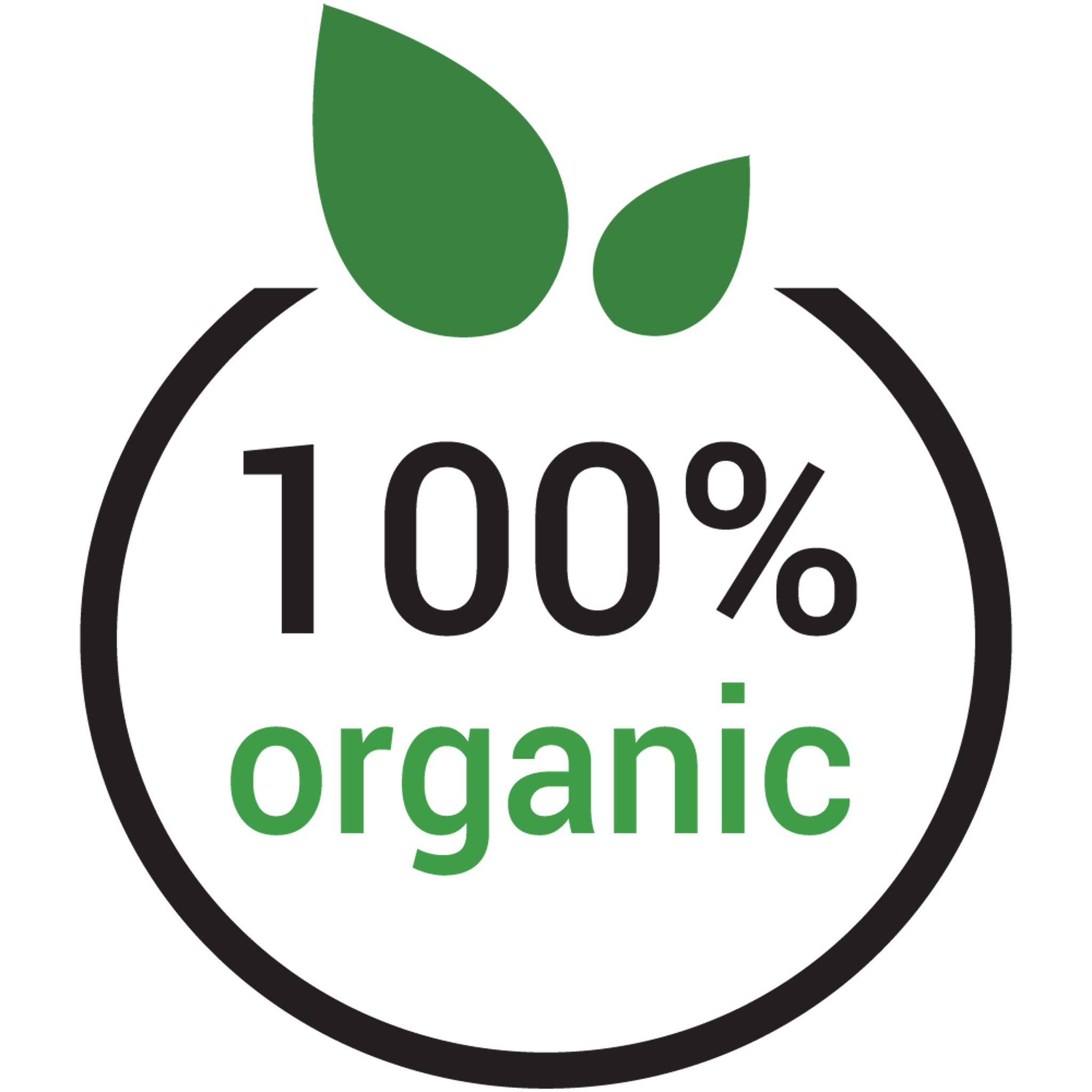 Circle and Leaf 100% Organic