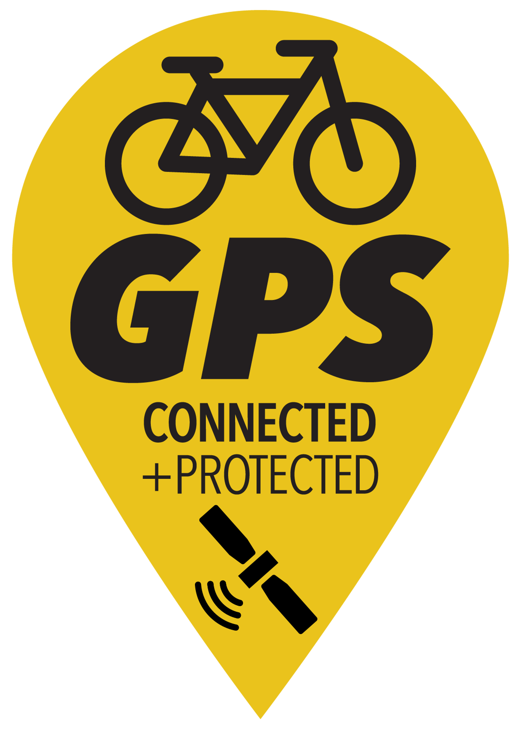 GPS Bike Label