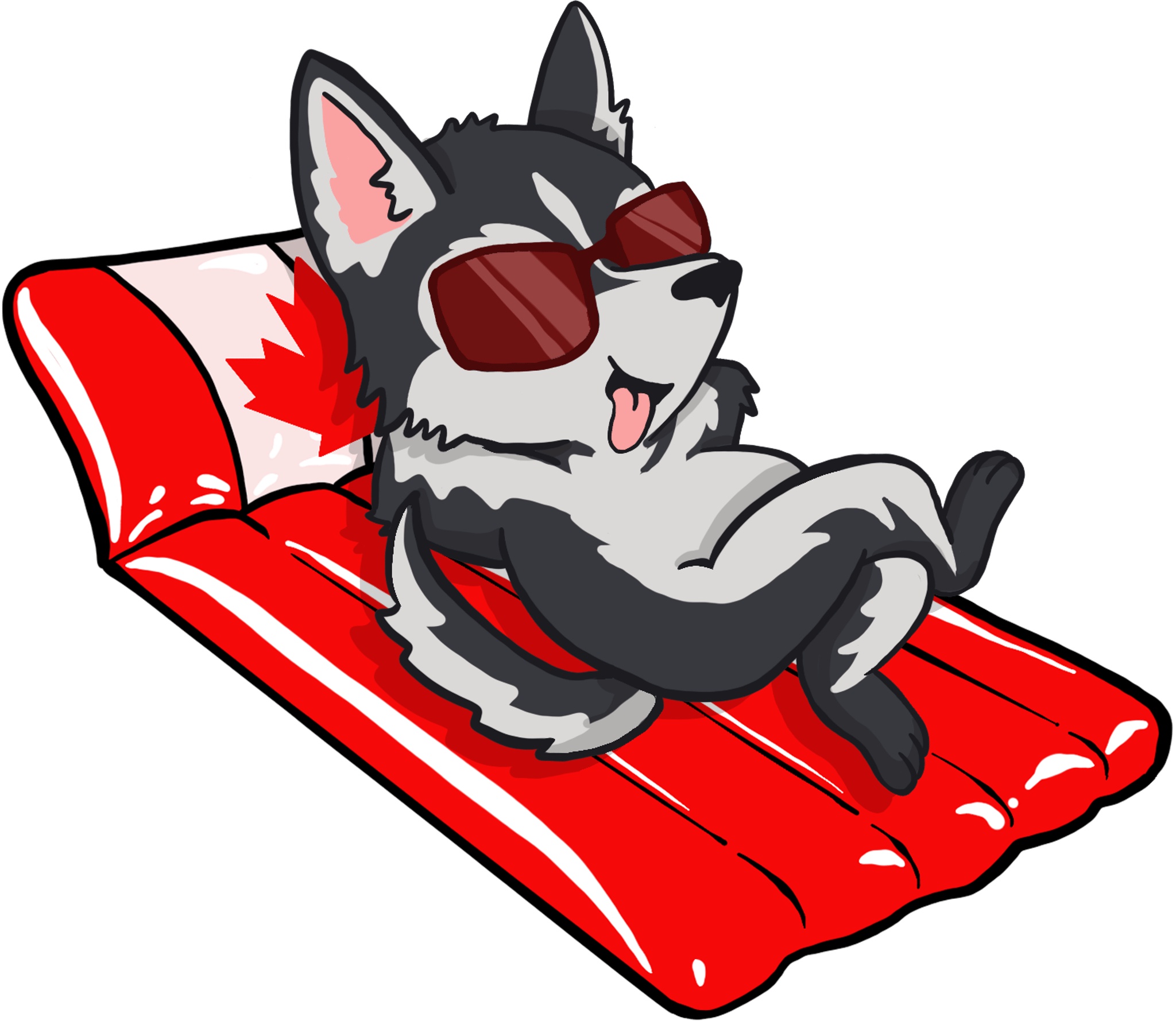 Dog Canada Lounge Floaty