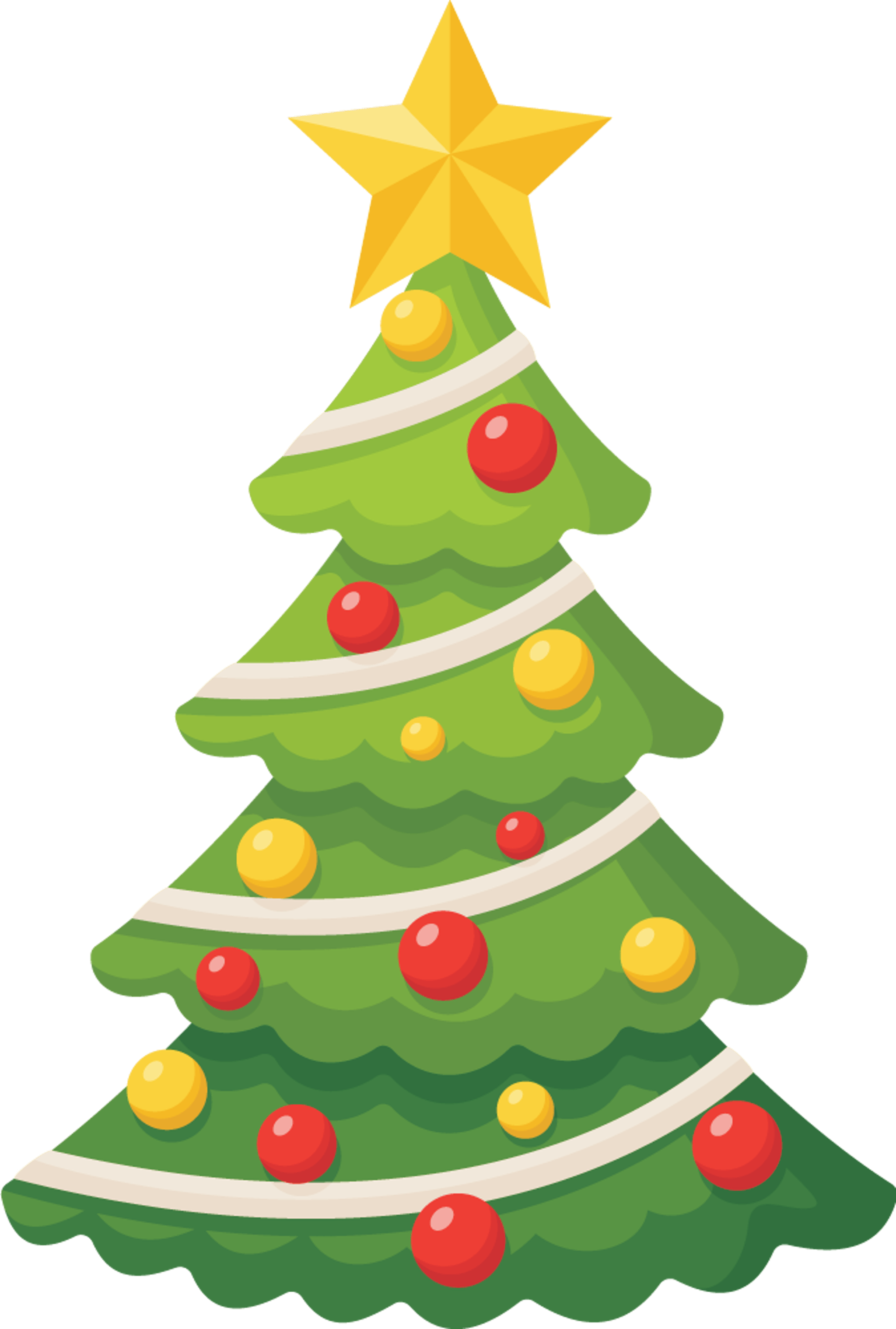 Cartoon Christmas Tree