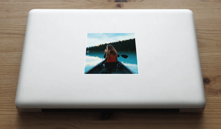 4" Photo Sticker Singles