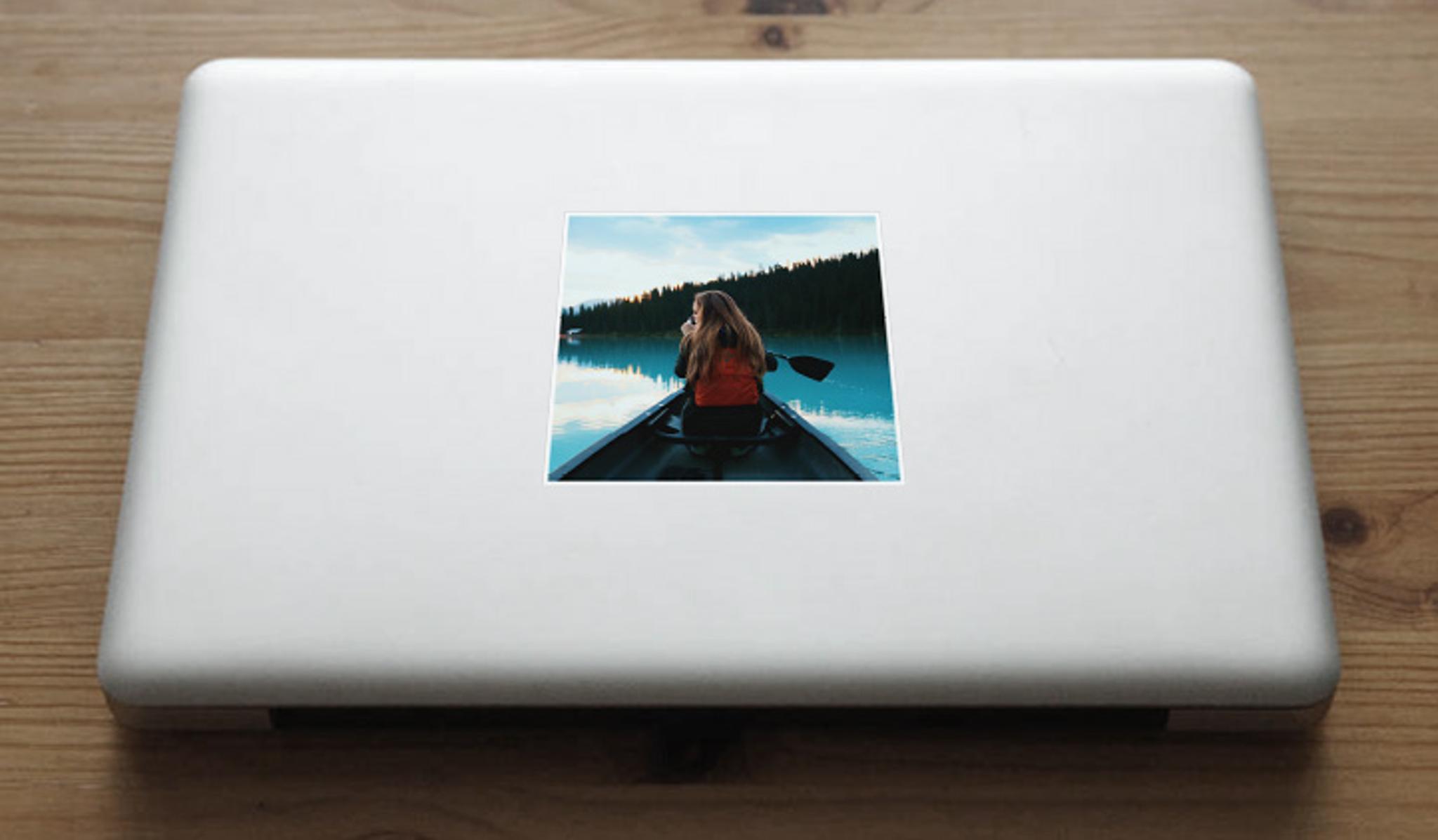 4" Photo Sticker Singles