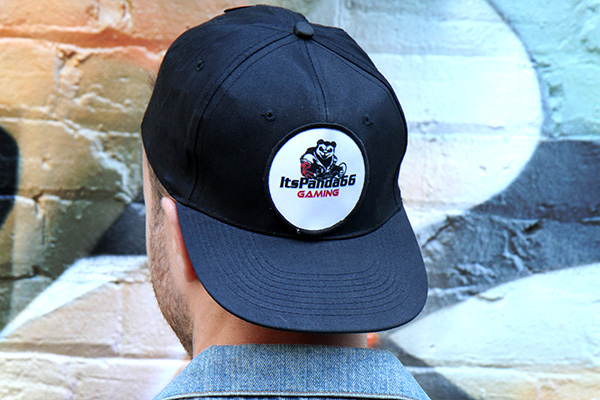 Hat with custom patch
