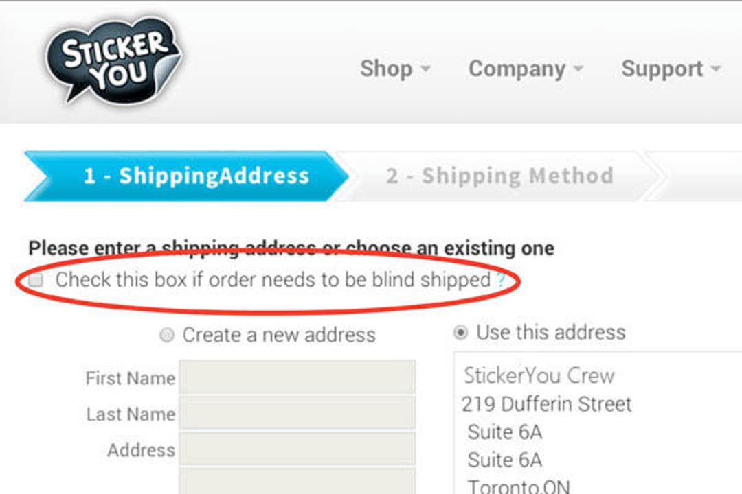 Blind Shipping - Seamless Delivery for Custom Products