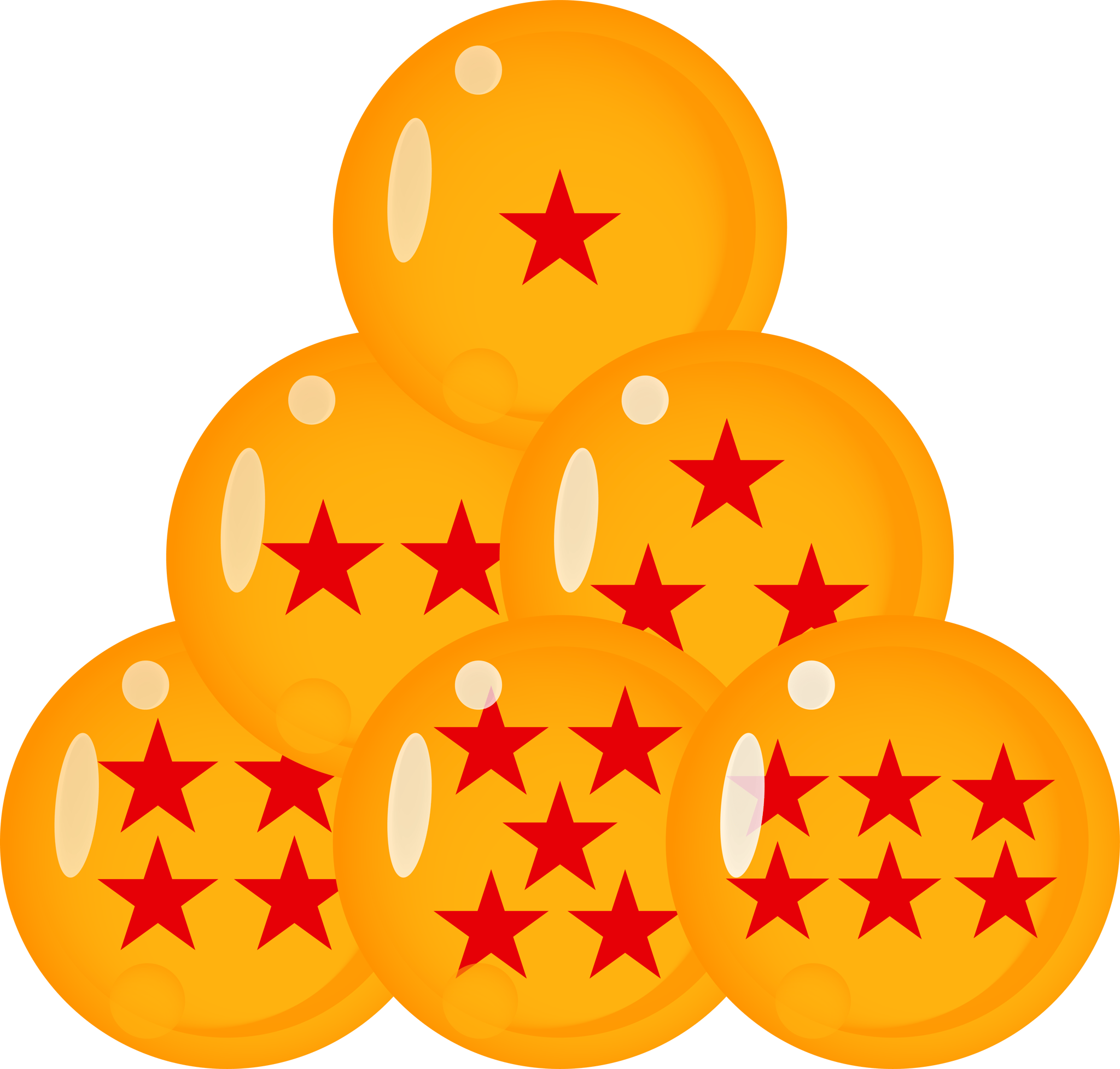 6 Dragon Balls