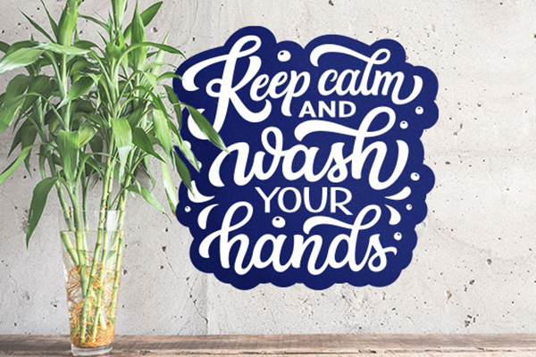 Spread calm vibes in times of fear and worry