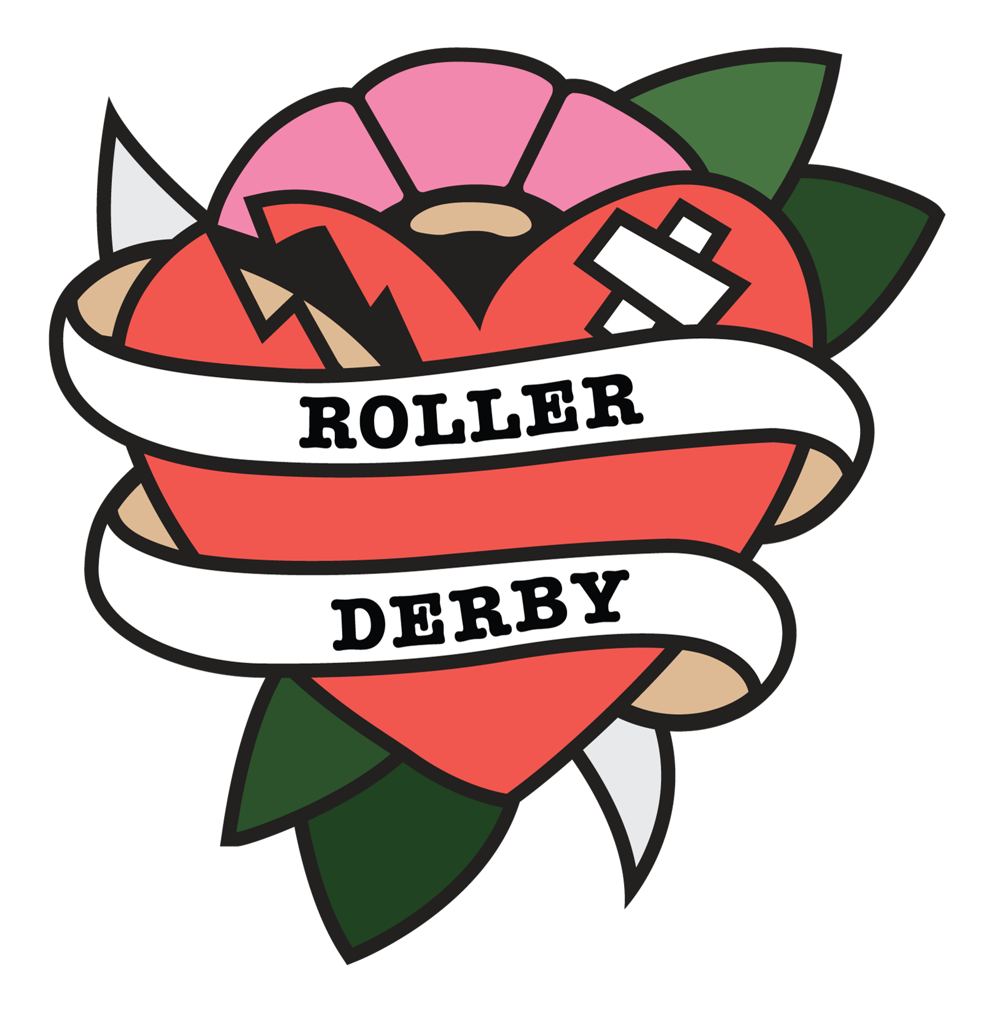 Roller Derby Heart