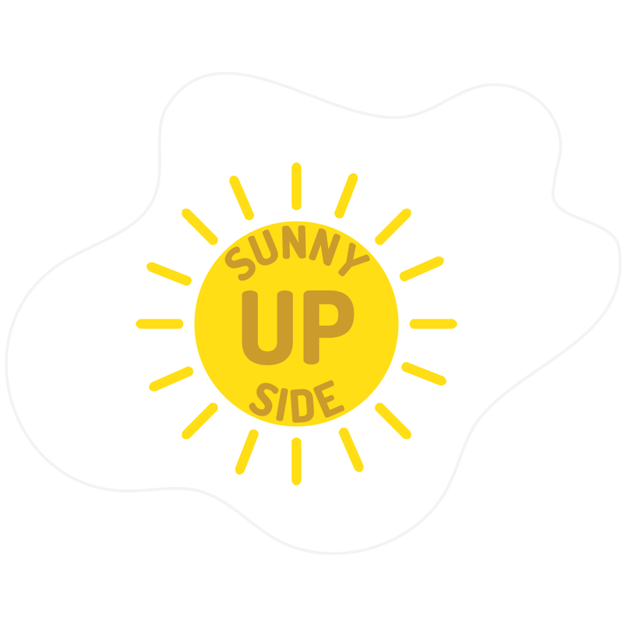 Sunny Side Up Sun Egg