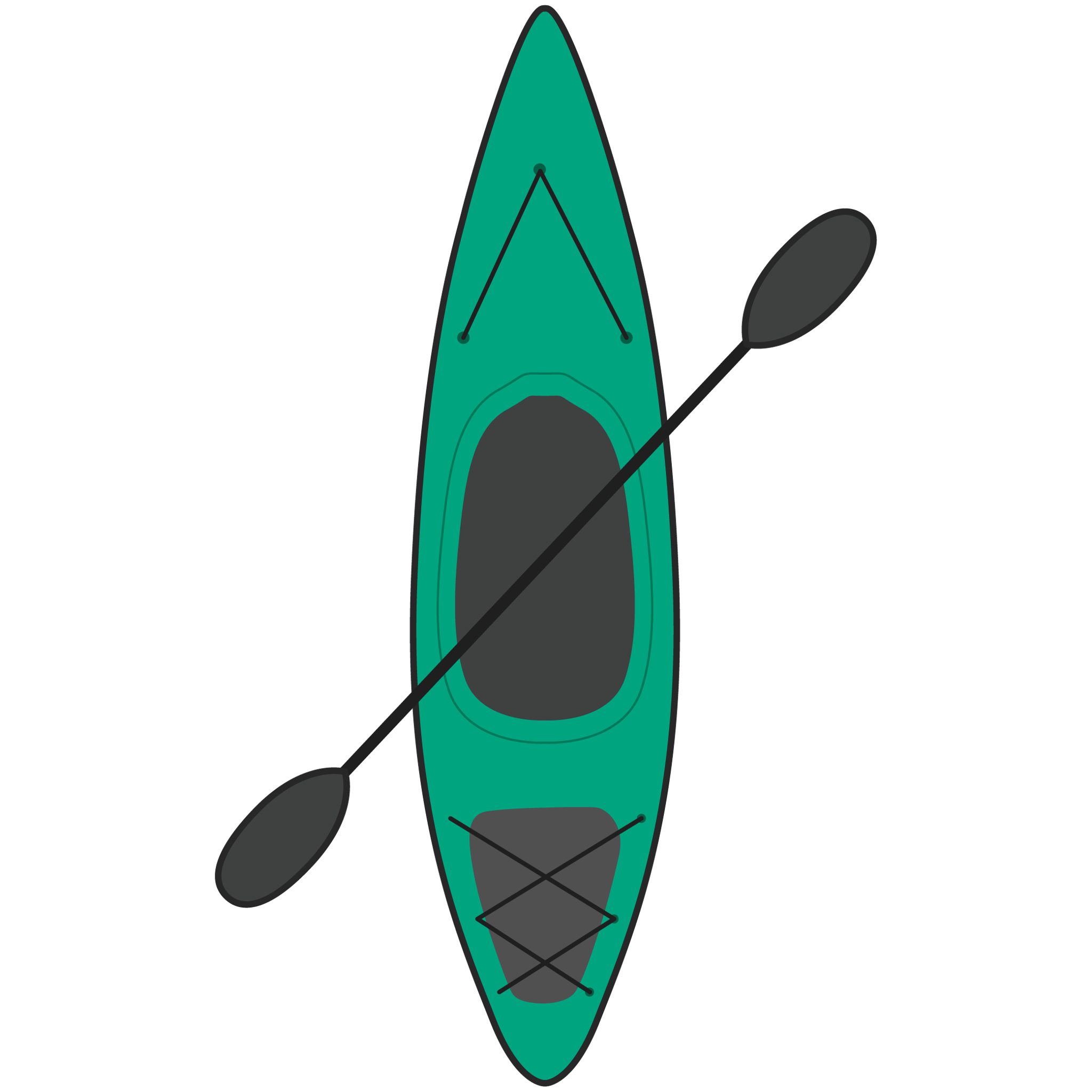 Green Kayak Rafting