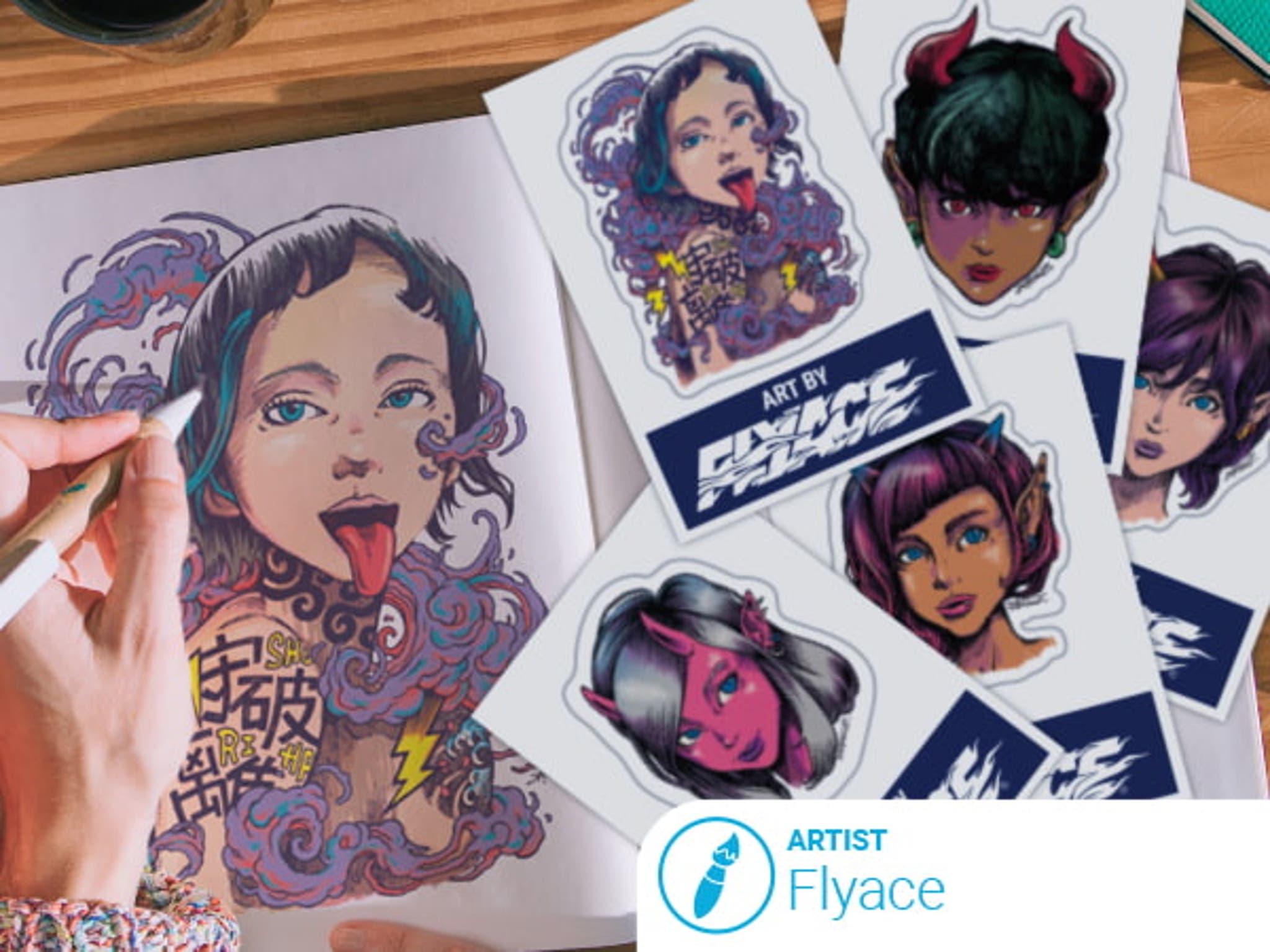 Custom Stickers for Artists