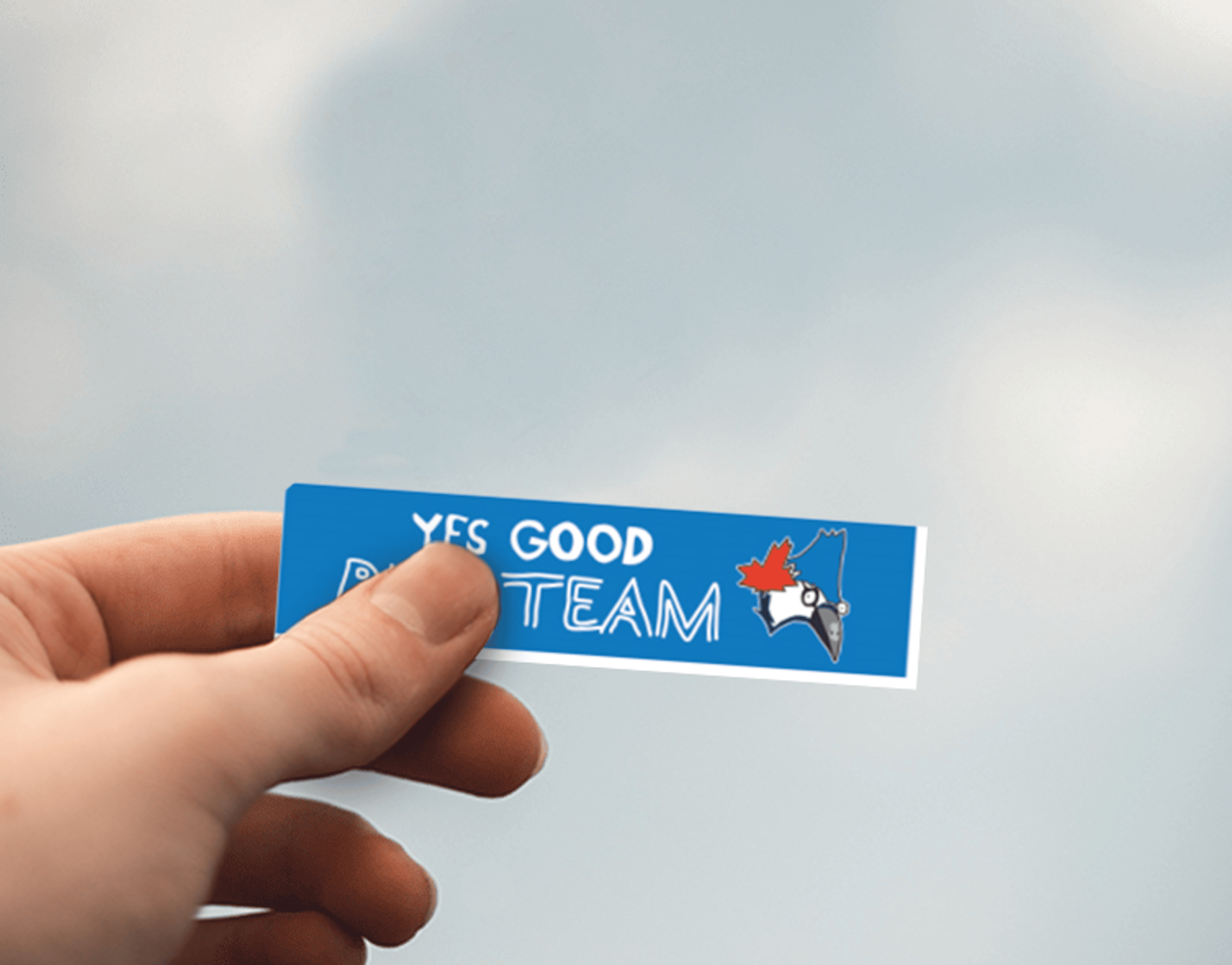 Yes Good Birds Bumper Sticker