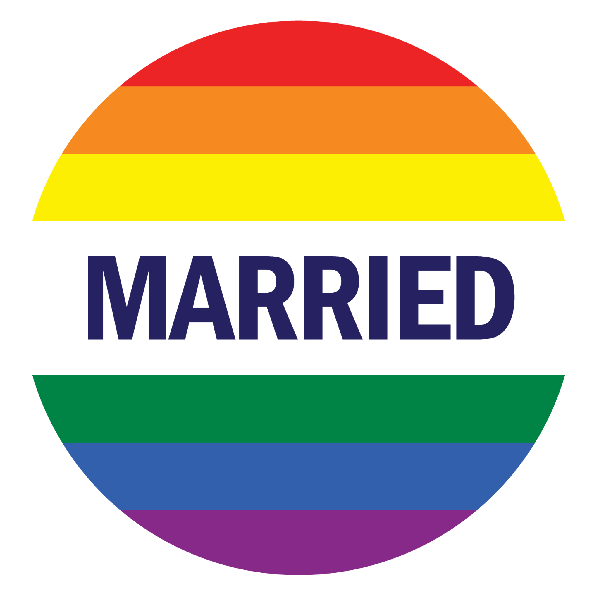Rainbow Married Pride