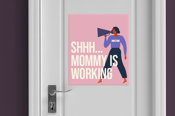 Establish your space and create a peaceful environment