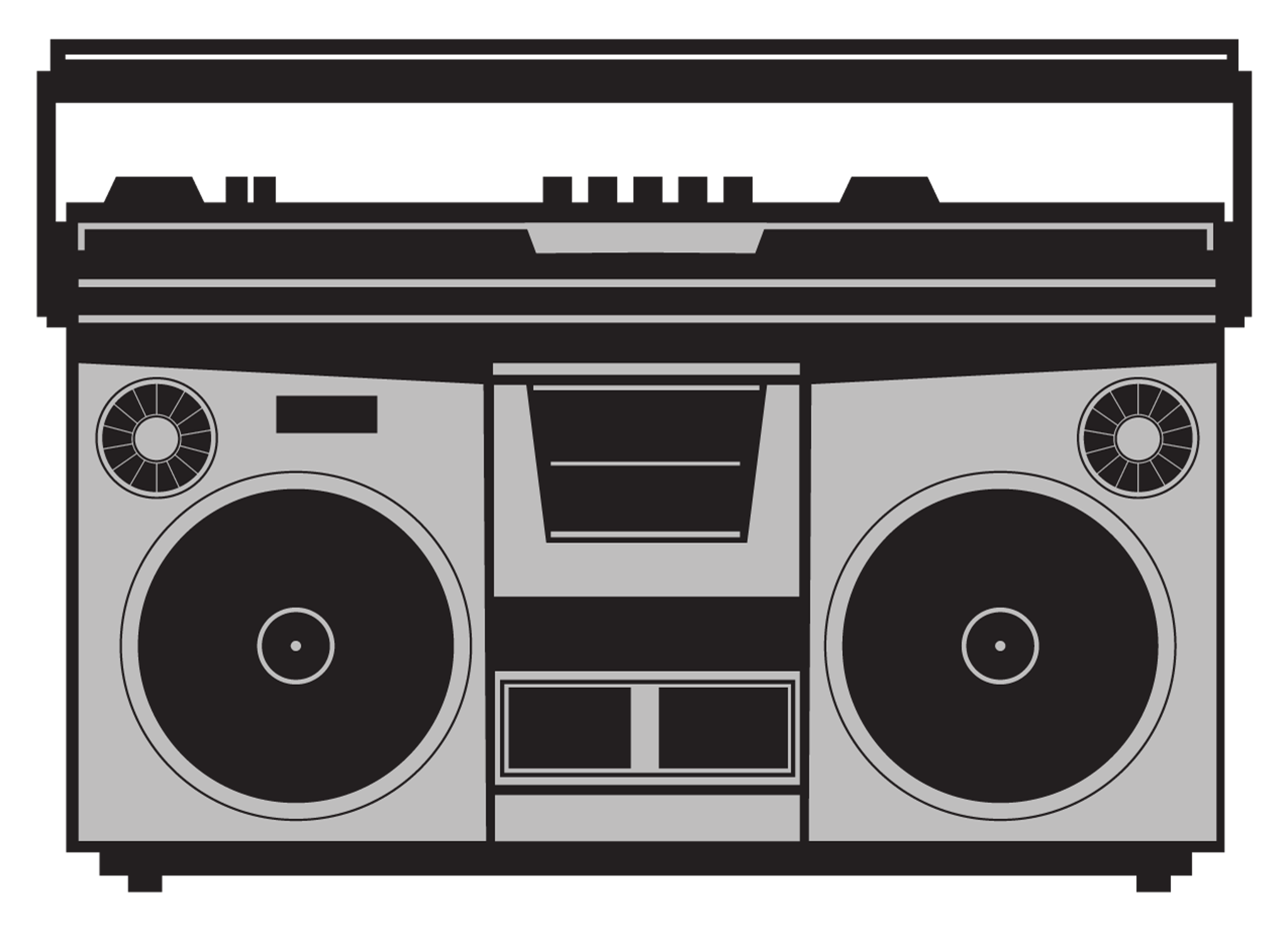 Retro Boom Box