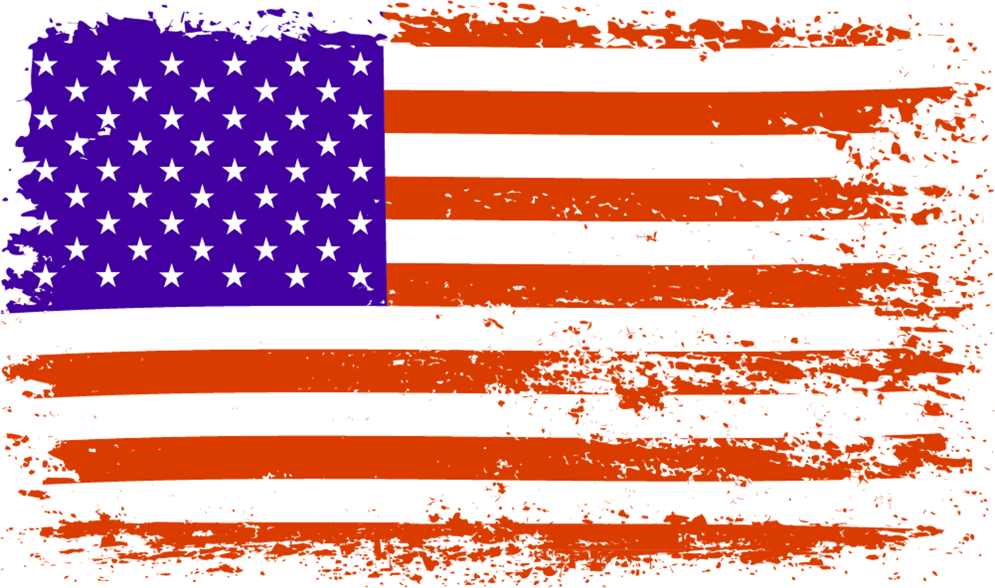 American Flag Rustic