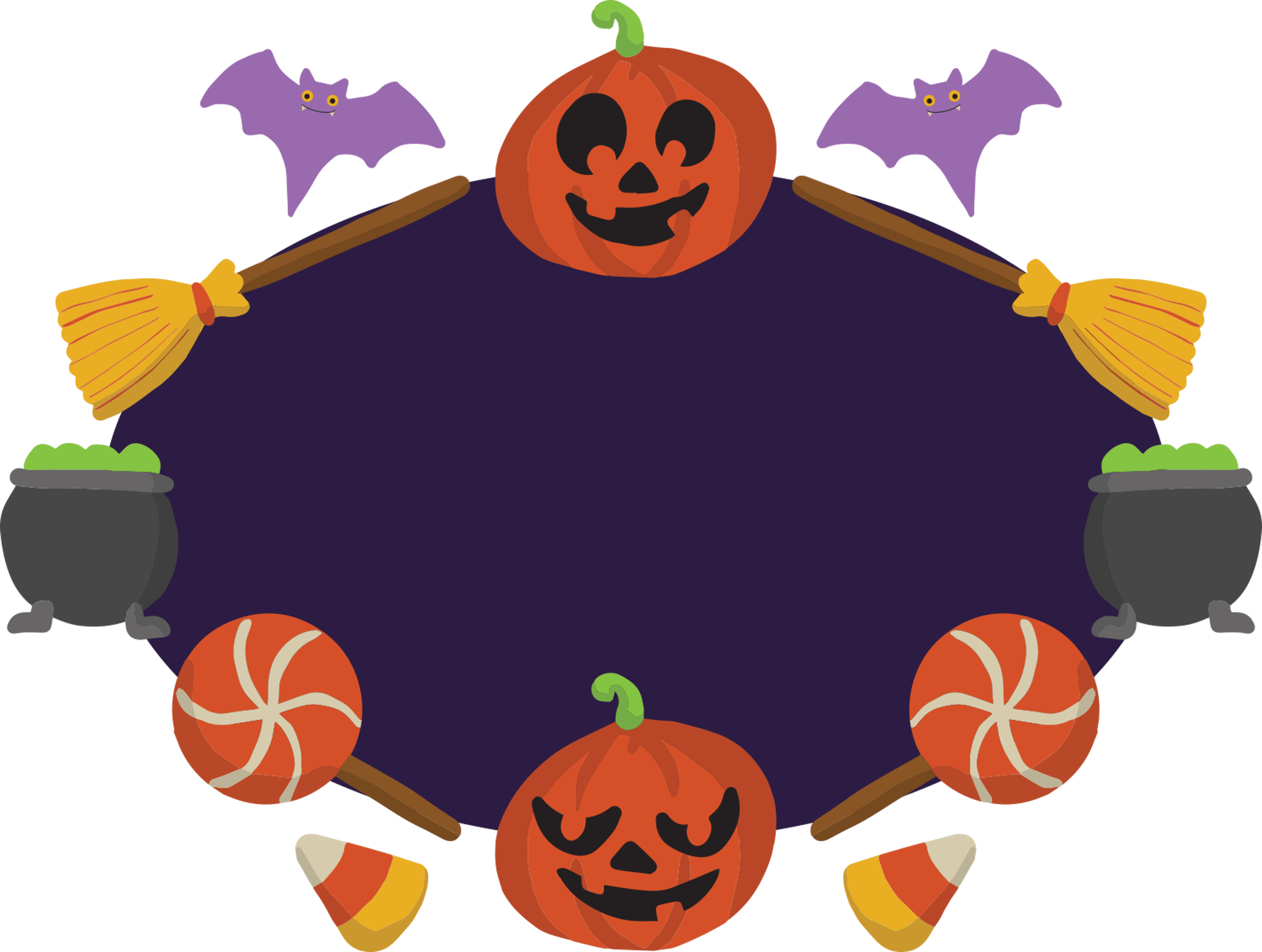 Halloween Pumpkin Name Tag