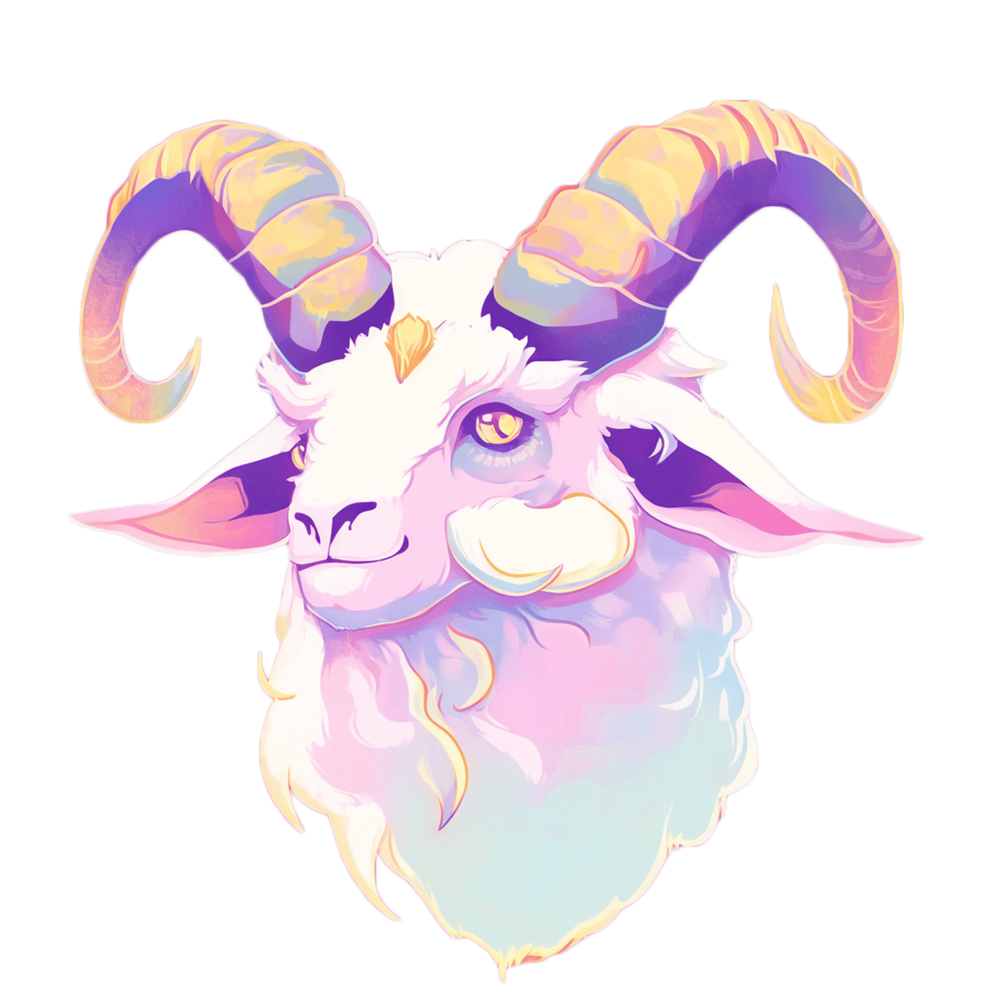 Pastel Goat