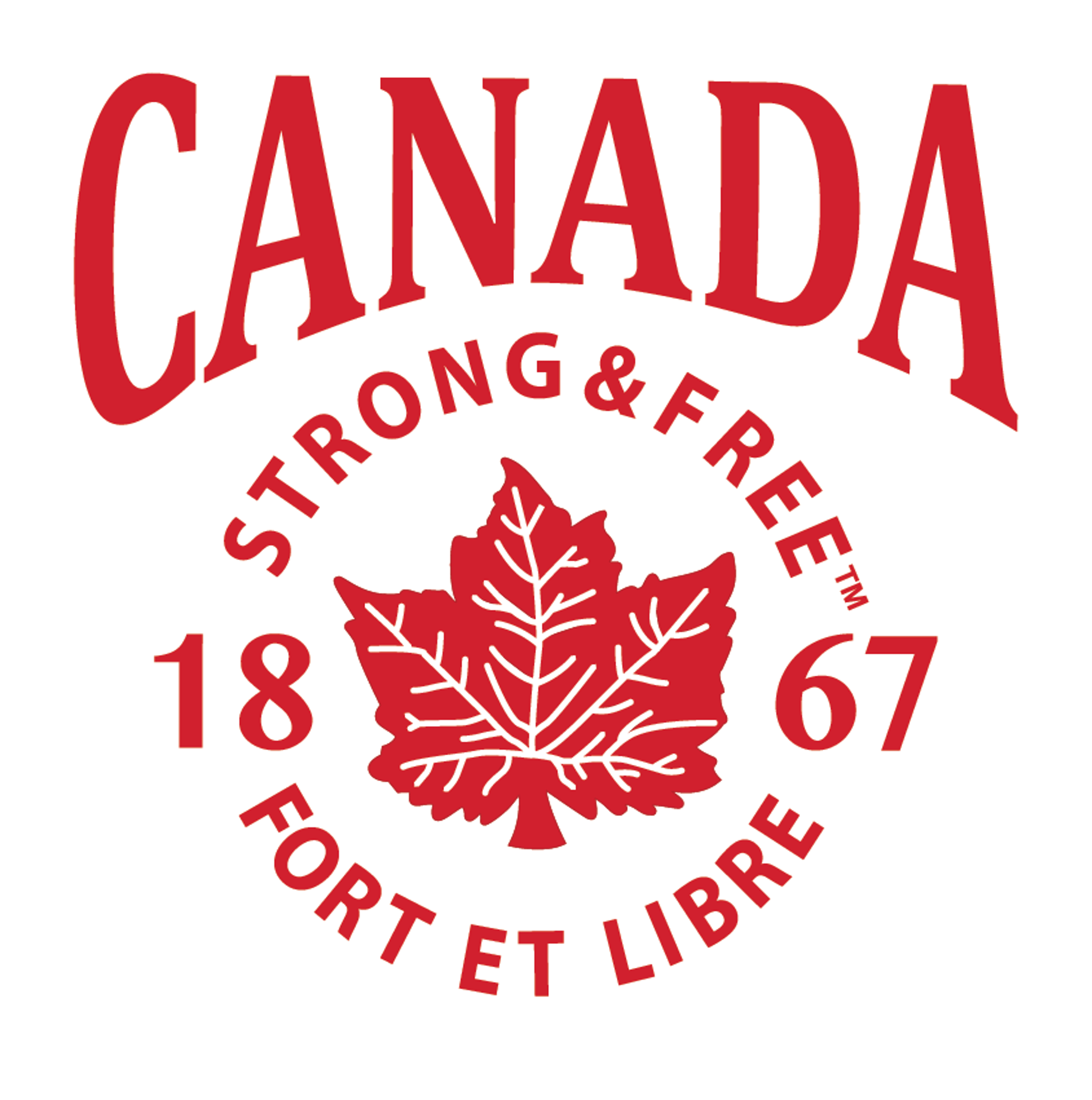 Canada Strong & Free 1867