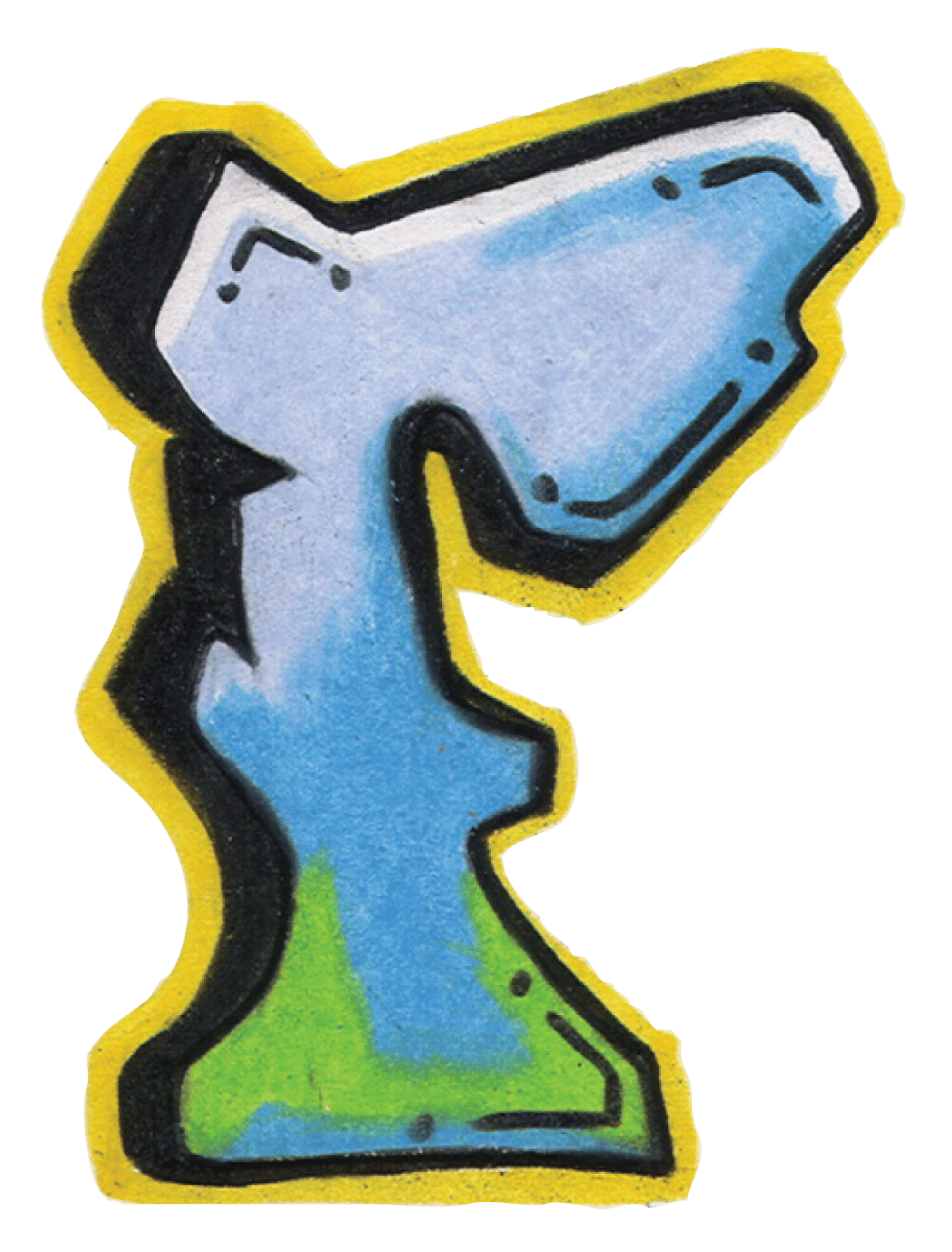 Graffiti Letter F