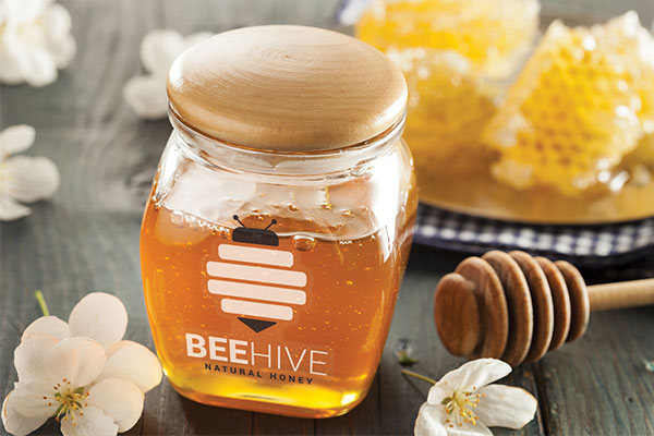 StickerYou Clear Vinyl Honey Labels