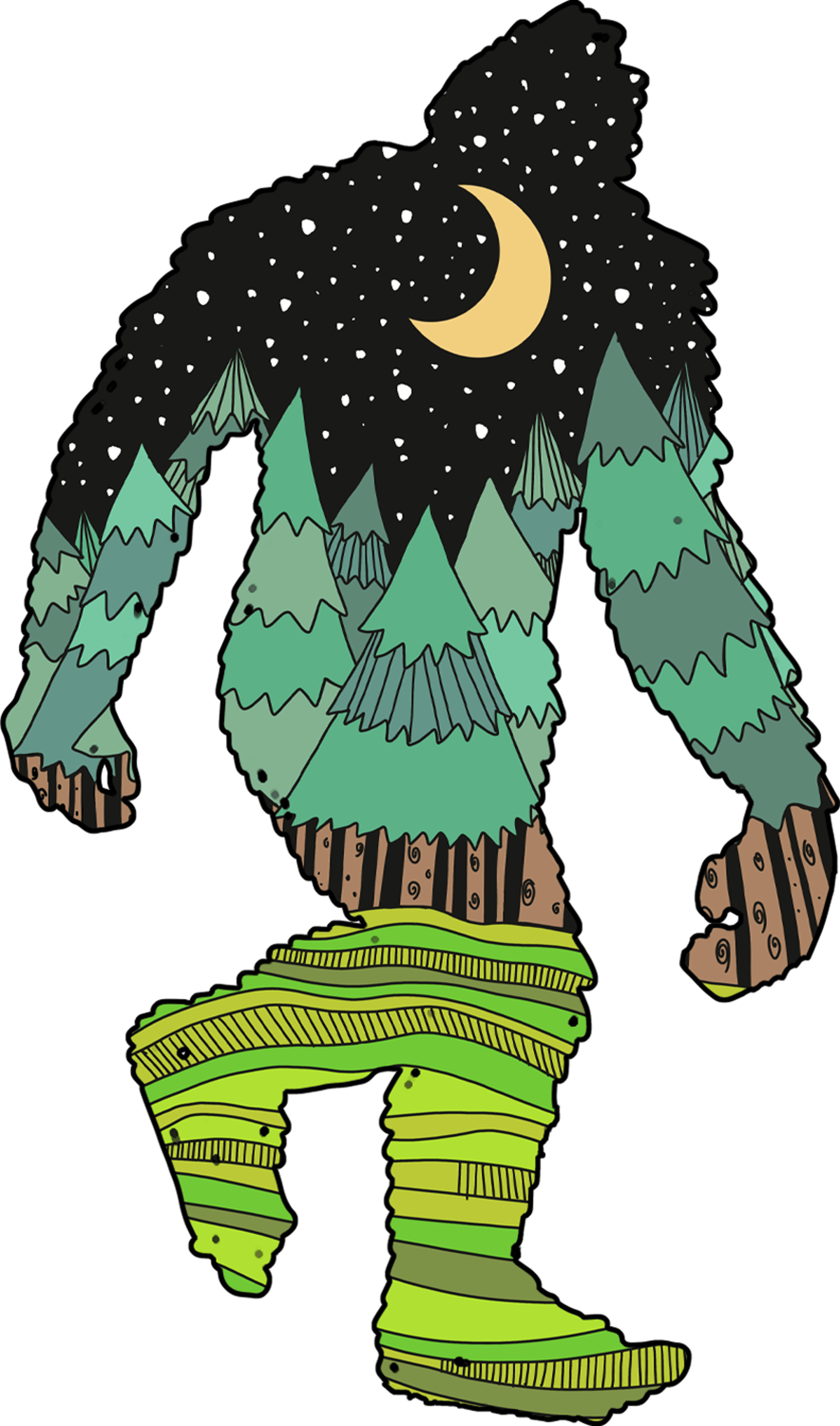 Big Foot Silhouette