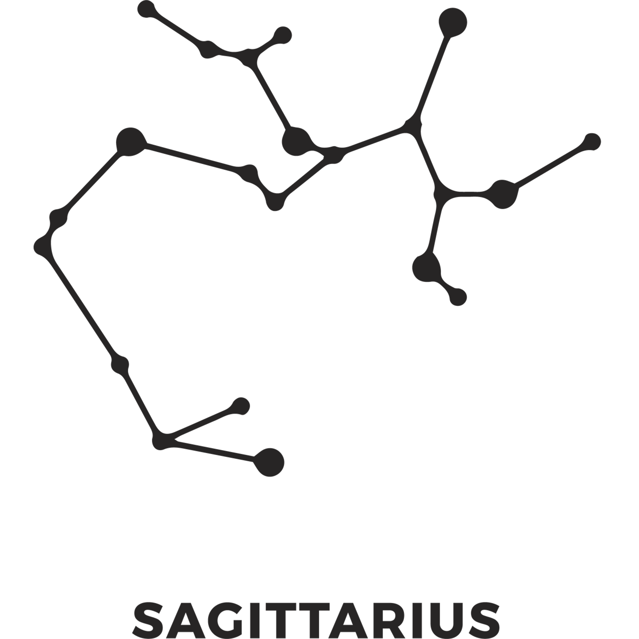Zodiac Stars Sagittarius
