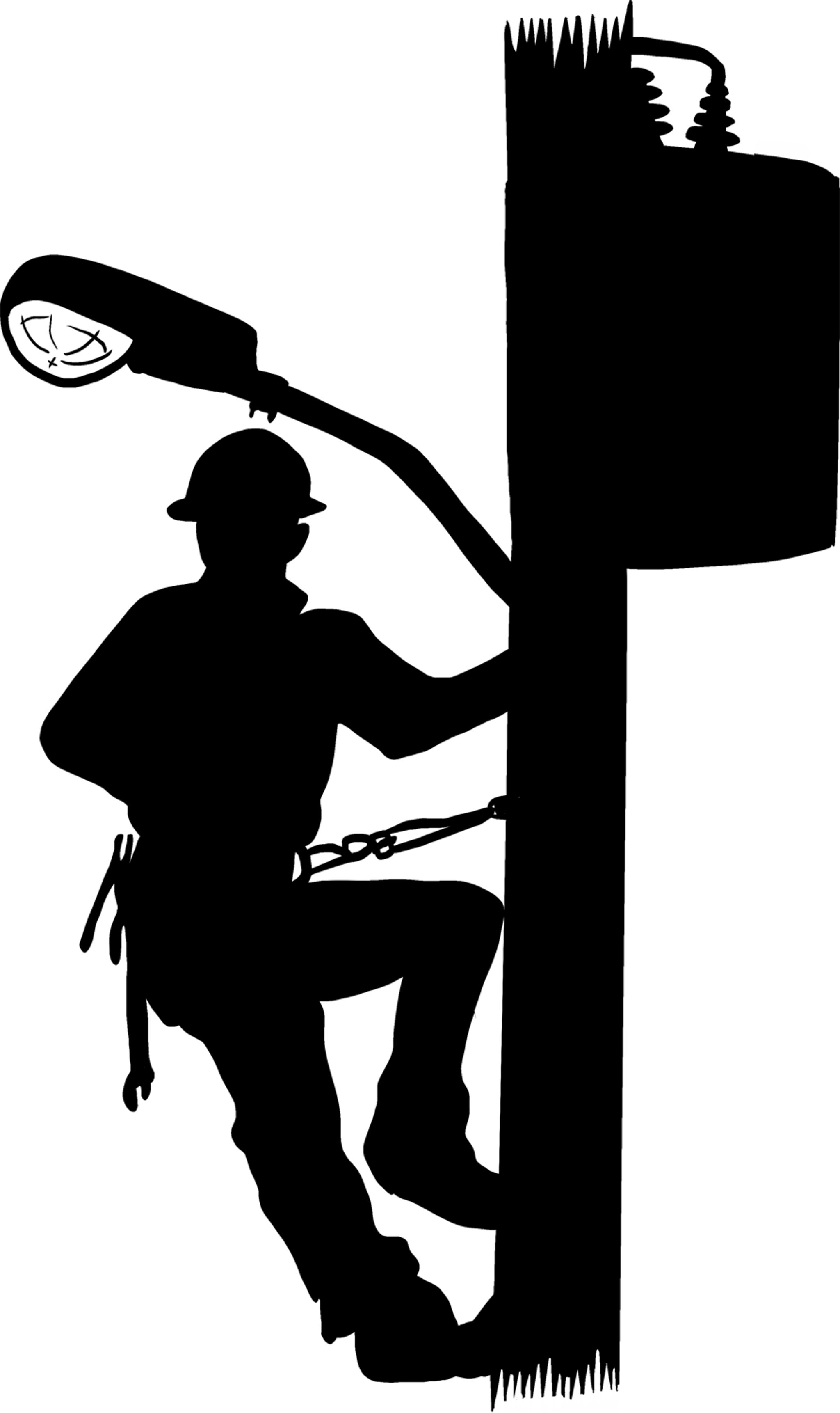 Linemen Silhouette 5