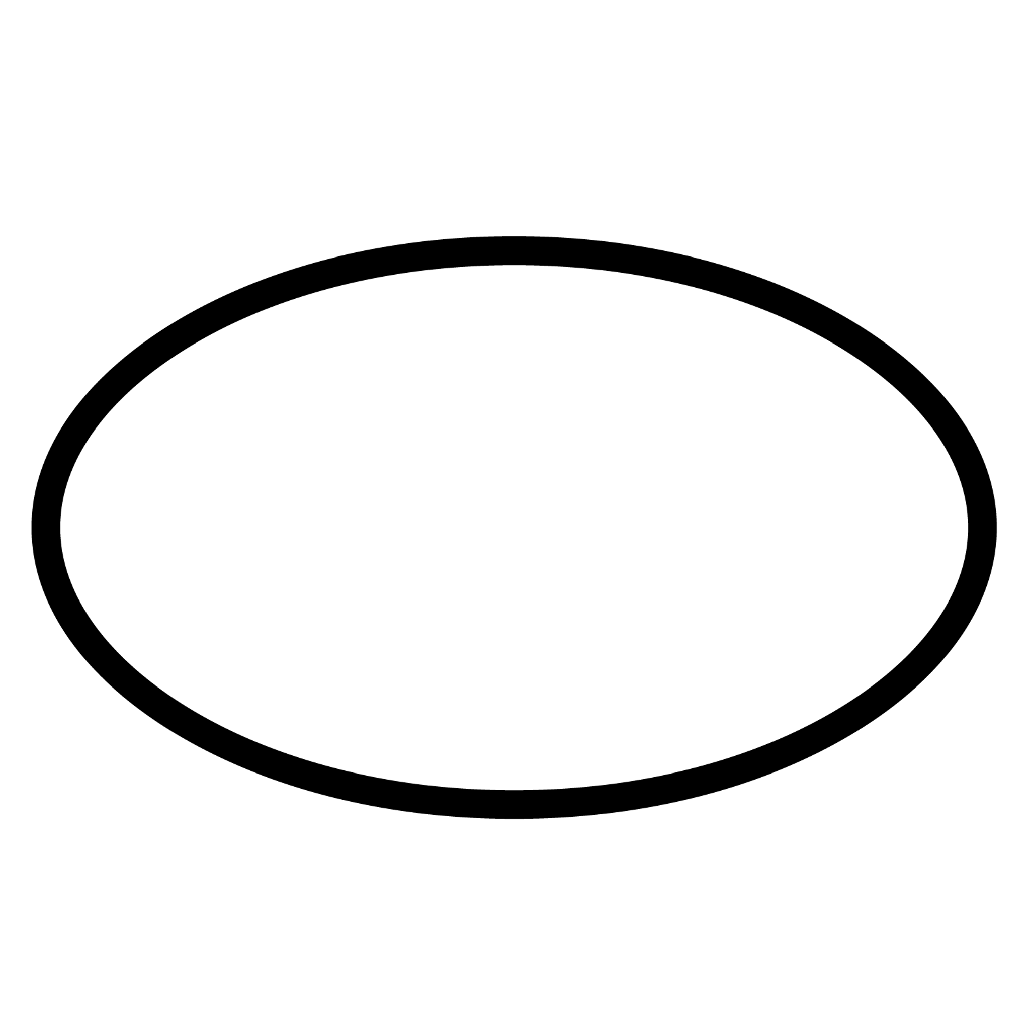 Oval Outline