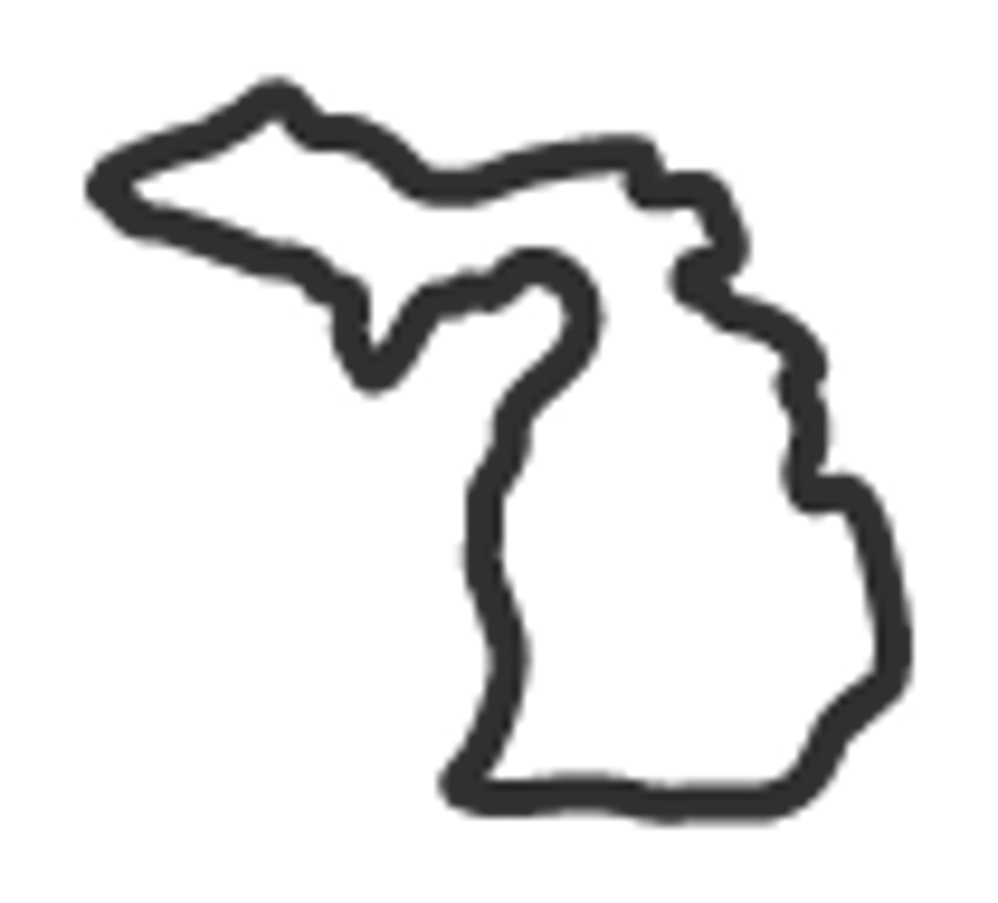 USA Michigan State Template