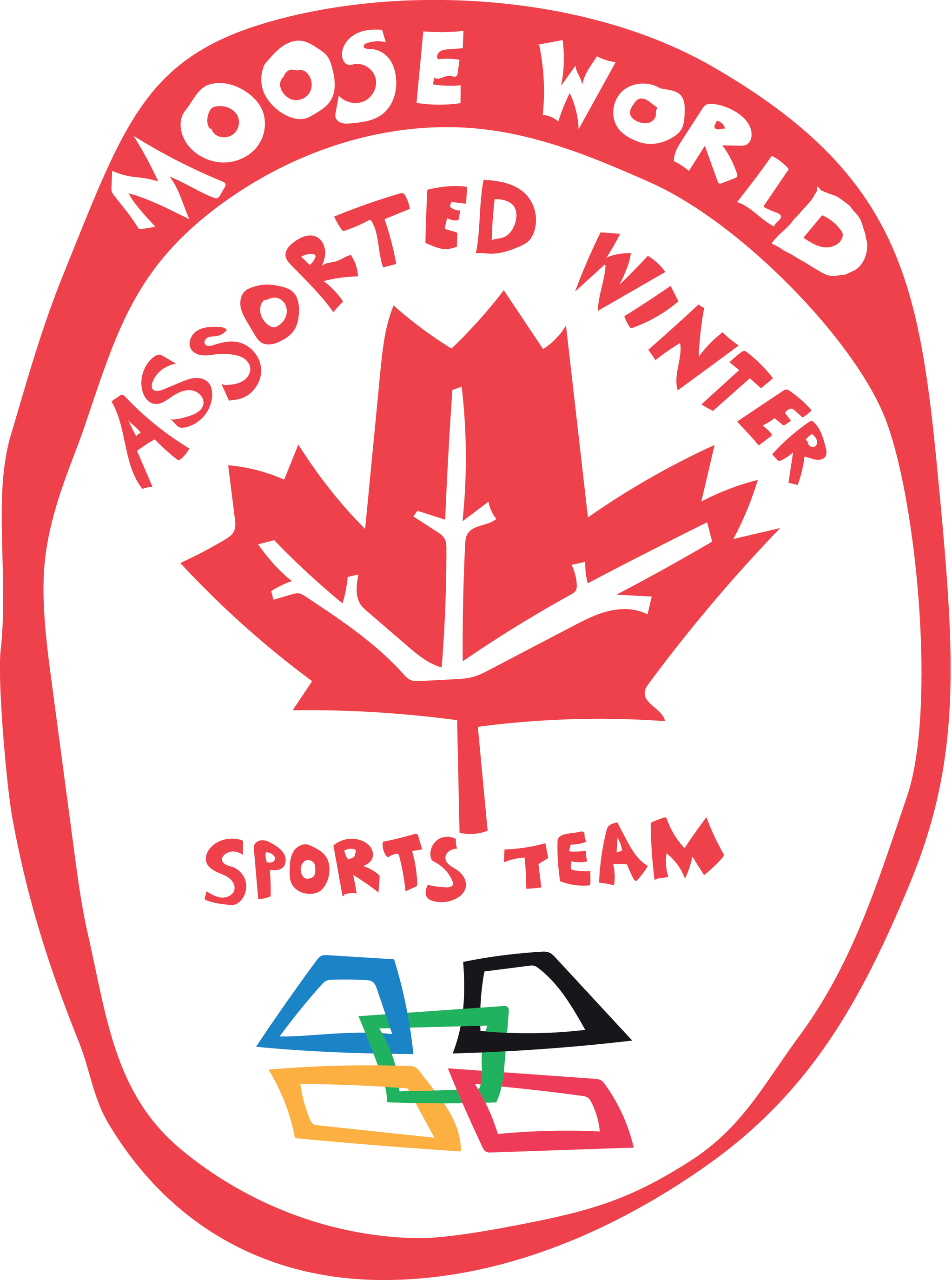 Moose World Assorted Winter Sports Team
