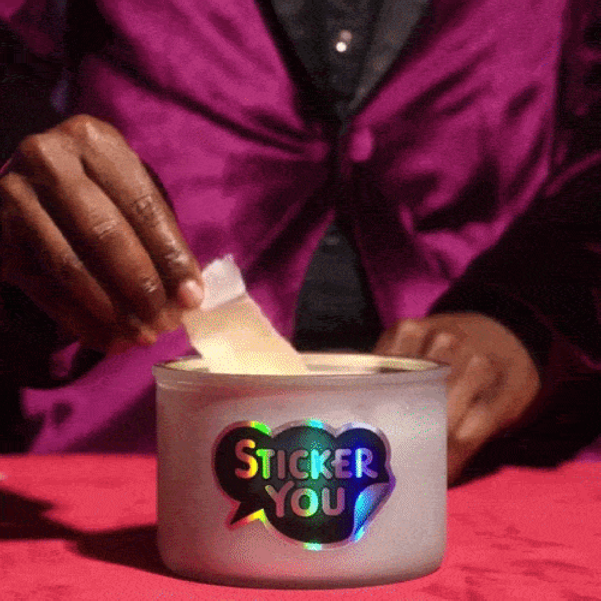 Holographic Stickers