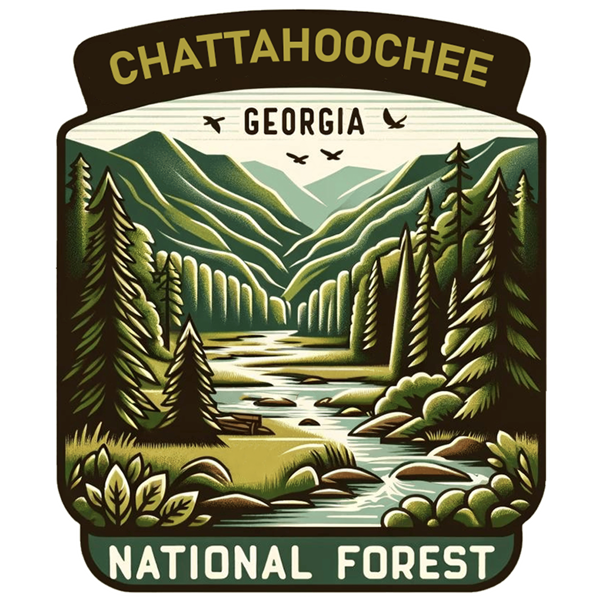 Georgia, Chattahoochee National Forest