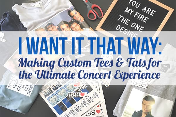 Custom Concert Tees & Tats: Rock Your Band!