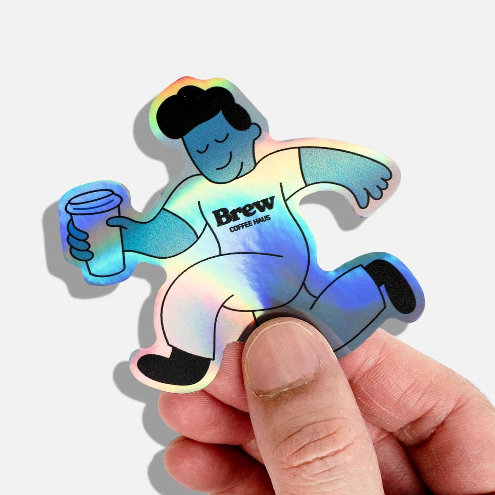 Holographic Die-Cut Stickers
