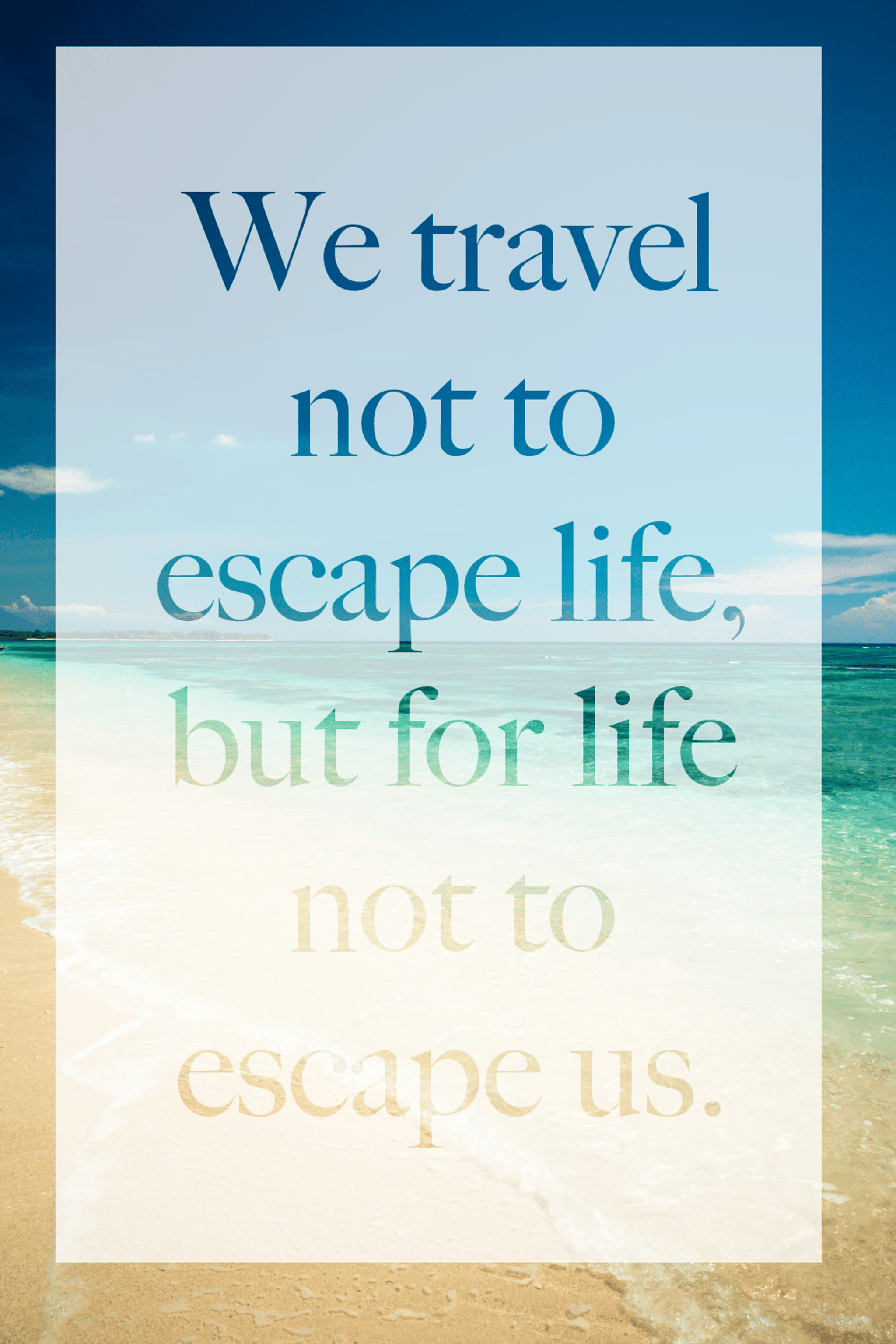 Travel quote