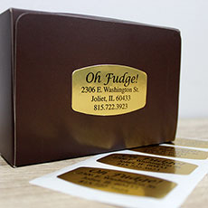 Custom Gold Foil Labels: Custom Printed Gold Product Labels | StickerYou