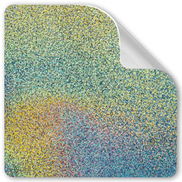 Custom glitter stickers